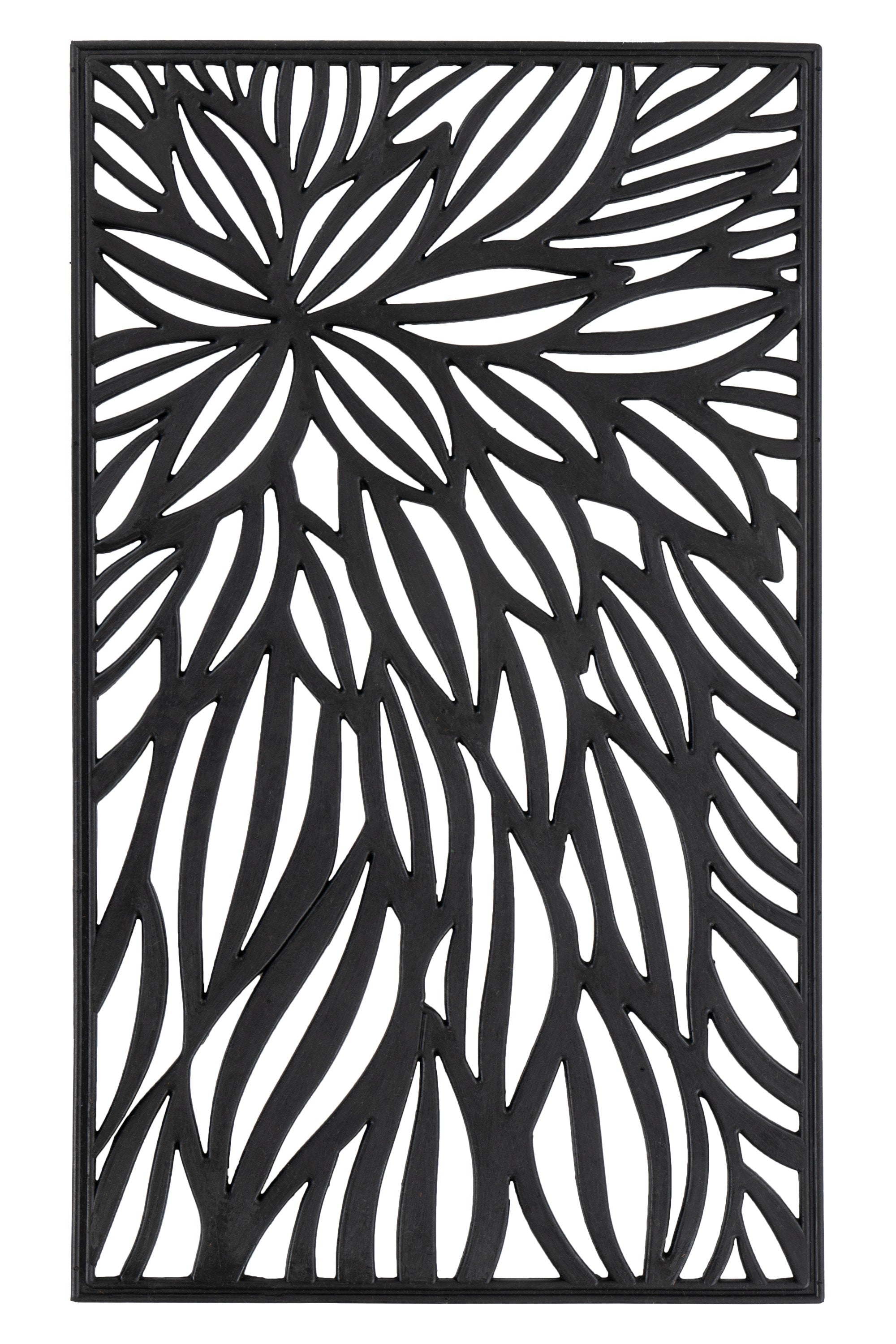 kayoom-fu-matte-urban-entry-125-schwarz-45-x-75-cm image 1