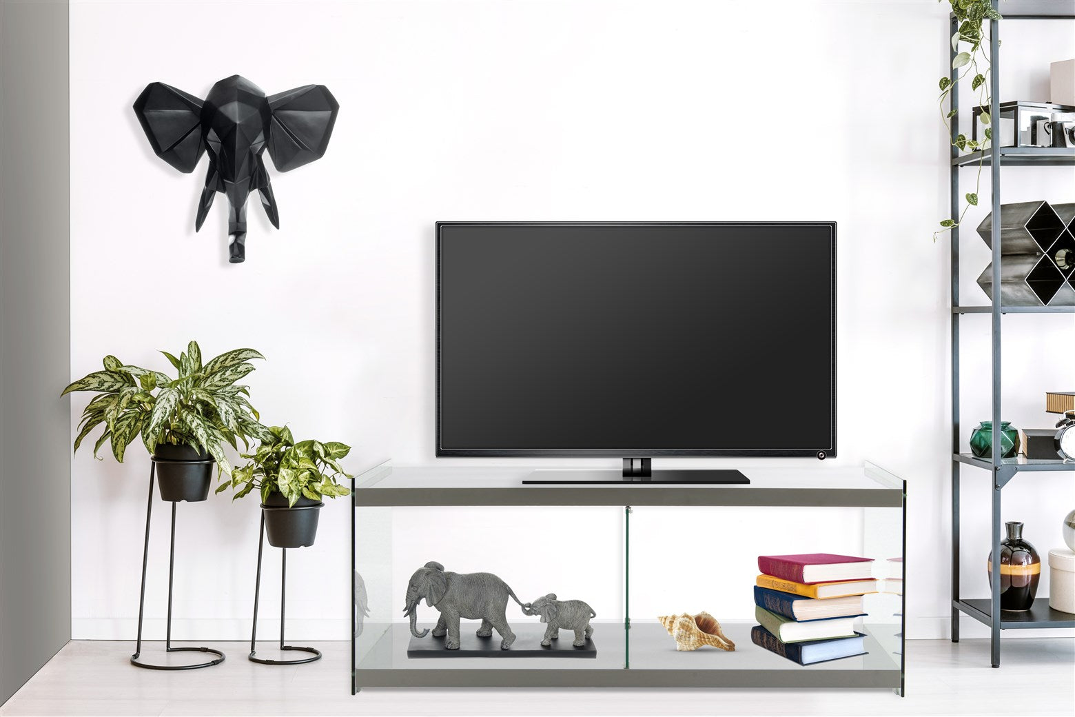kayoom-elementary-125-tv-tisch-modernes-design-glas-seitenw-nde-teil-einer-m-bel image 3