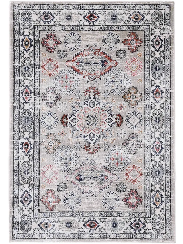 carpetfine-teppich-liana-beige-80x150-cm-moderner-vintage-teppich-f-r-wohn-und-s image 1