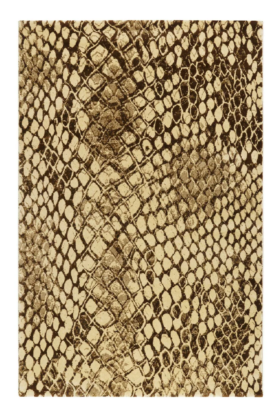 weconhome-teppich-snake-animal-print-beige-braun image 1