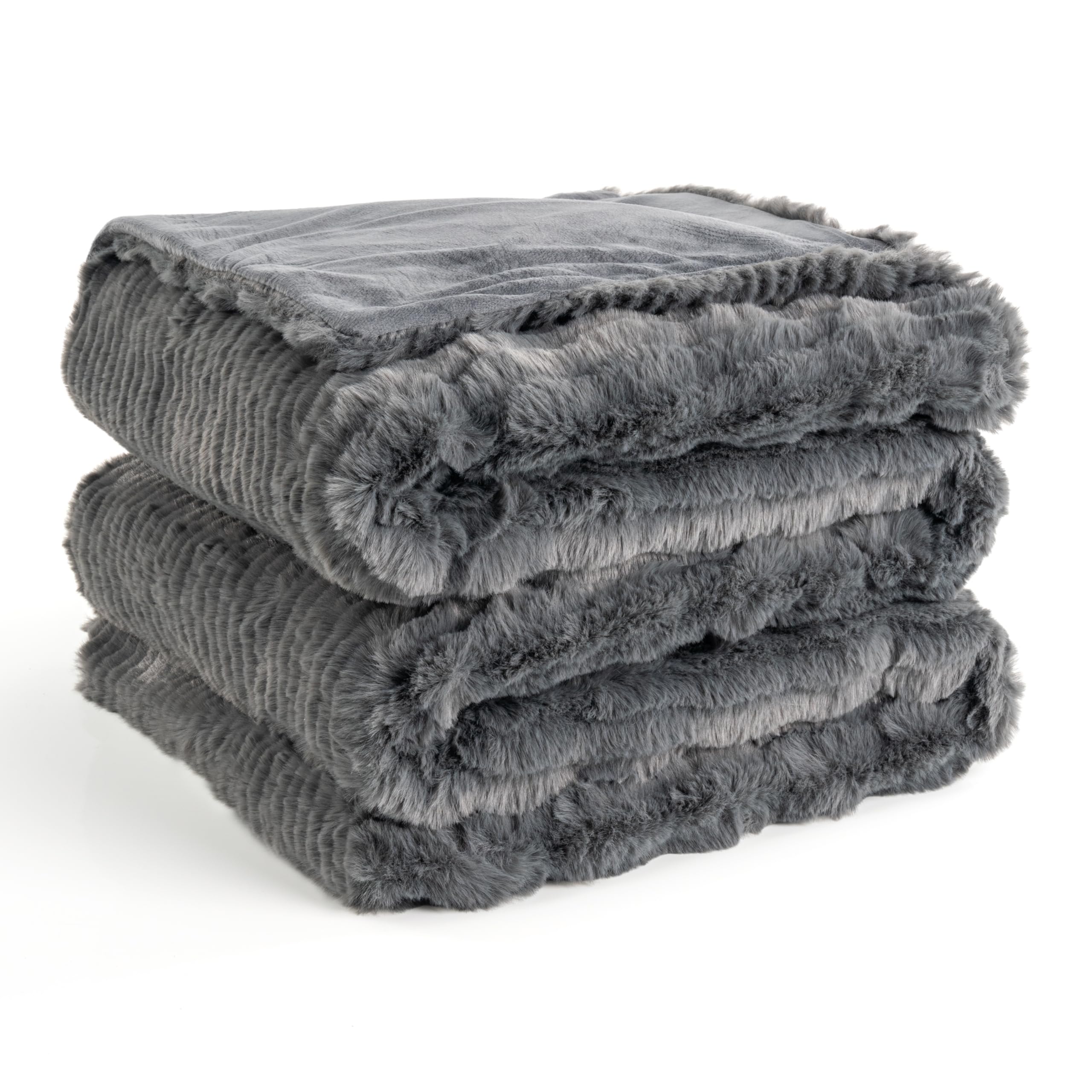 paco-home-kuscheldecke-wellenmuster-200x240cm-anthrazit image 5