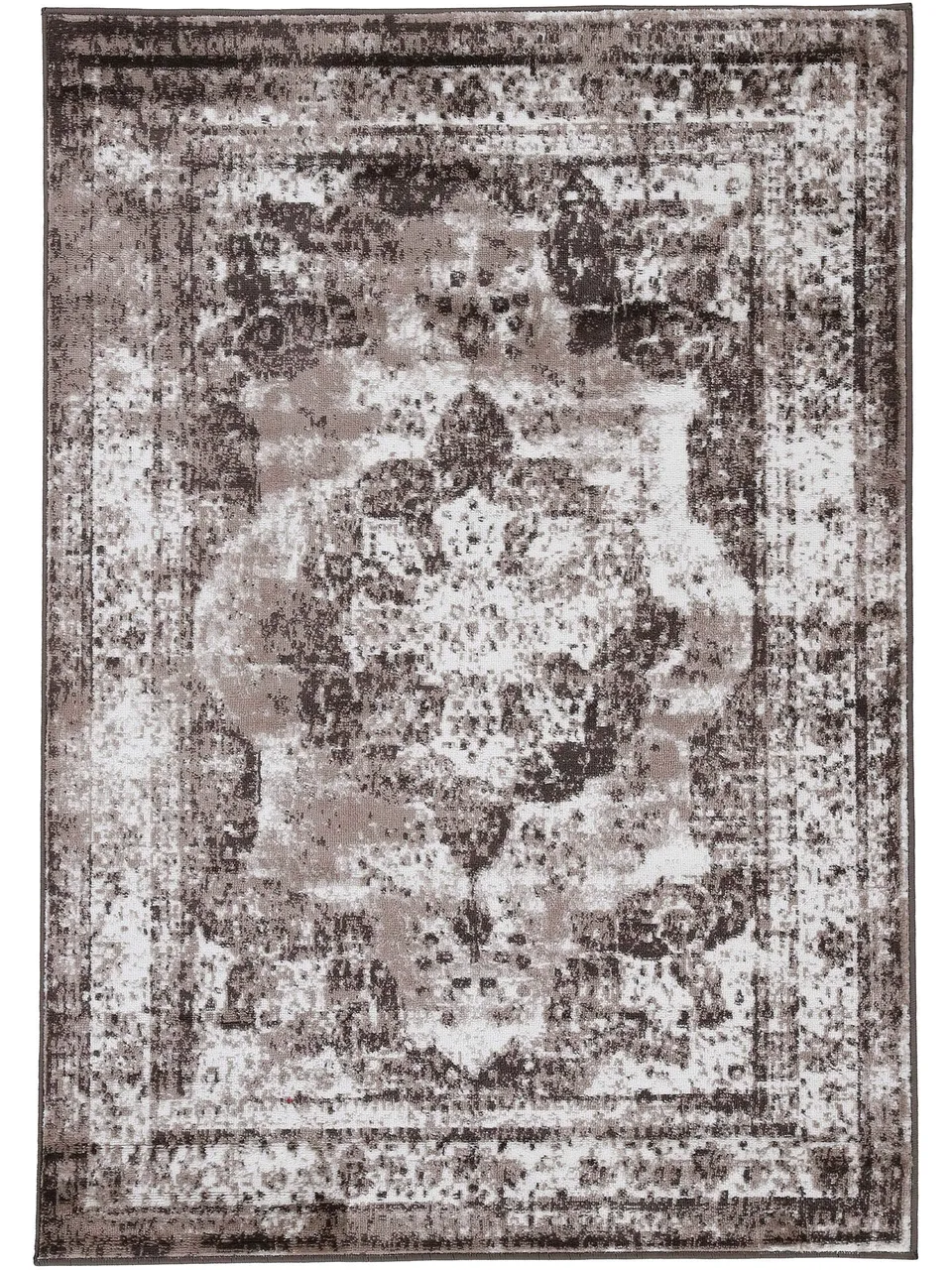 carpetfine-vintage-teppich-sol-braun-240x340-cm-xxl-polypropylen image 1