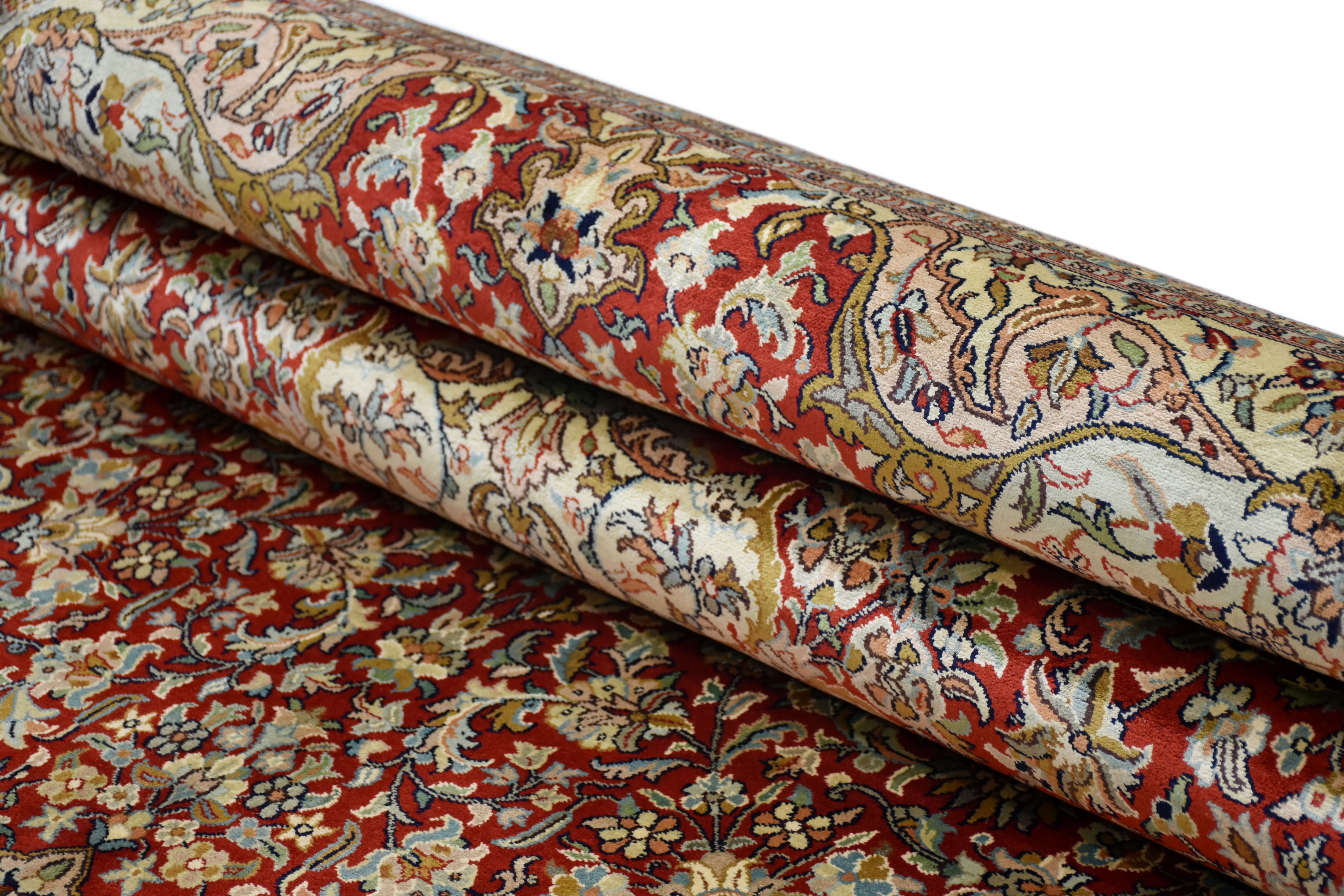 kayoom-kashan-7465-multi-handgewebter-orient-teppich-169-cm-x-260-cm image 6