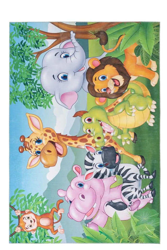 kayoom-sympathy-kids-249-jacquard-kinderteppich-kuschelig-weich-f-r-fu-bodenheiz image 1