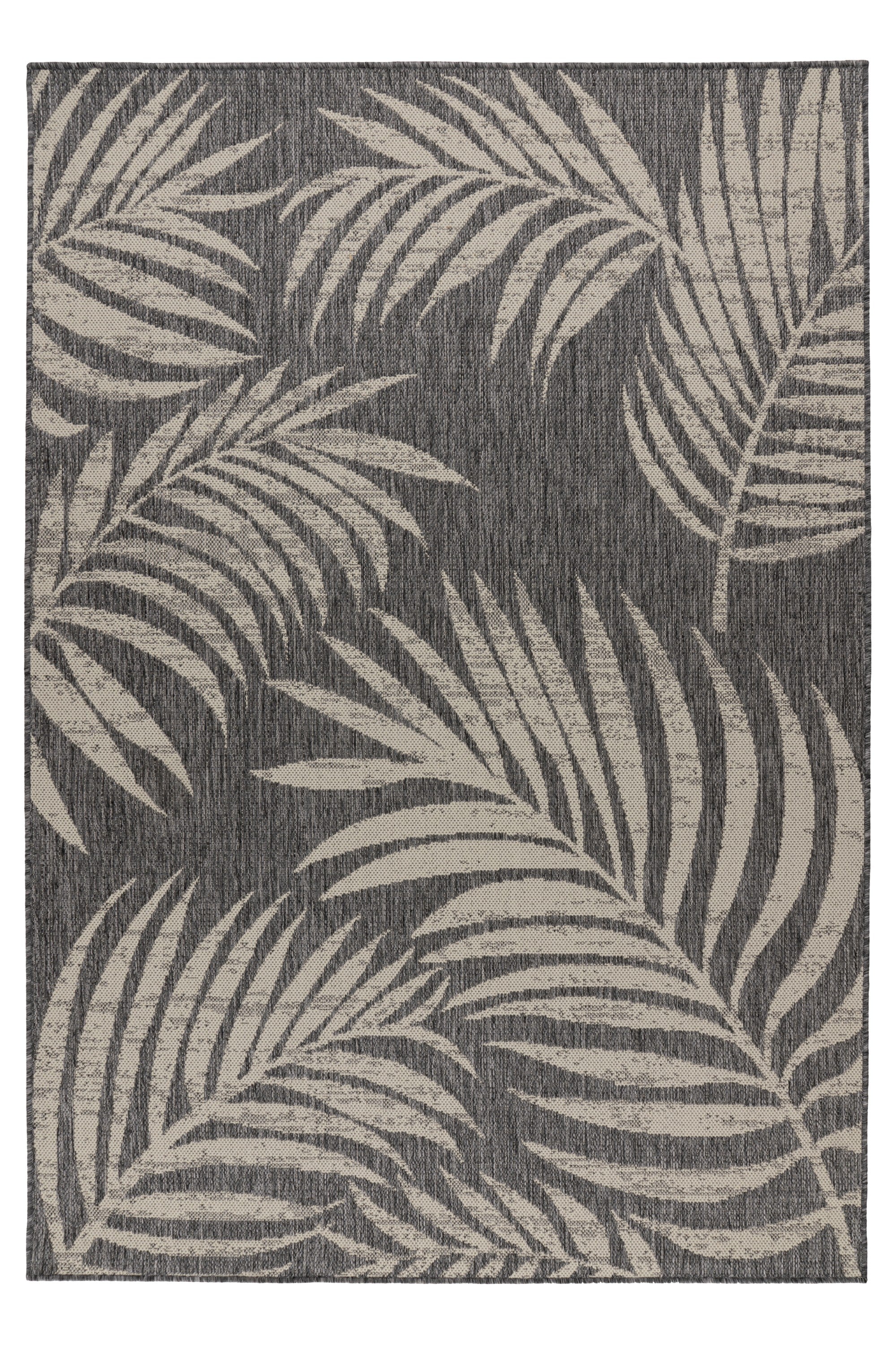 kayoom-minimal-breeze-125-flacher-kurzflorteppich-in-silber-5-mm-florh-he image 6