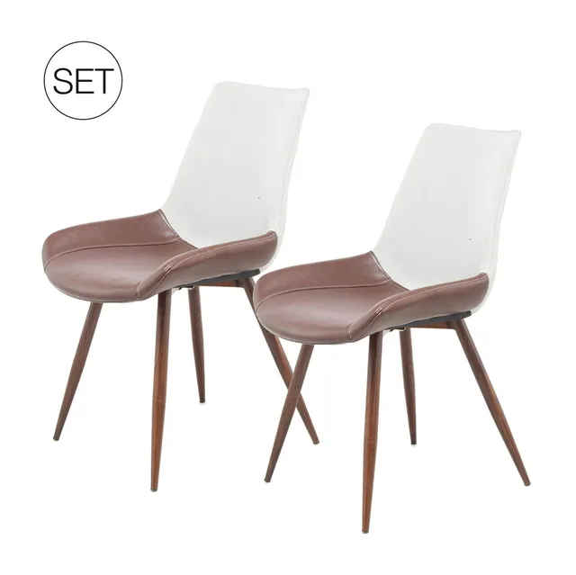 kayoom-stuhl-evergreen-110-2er-set-esszimmerst-hle-mit-kunstleder-sitzfl-che image 1