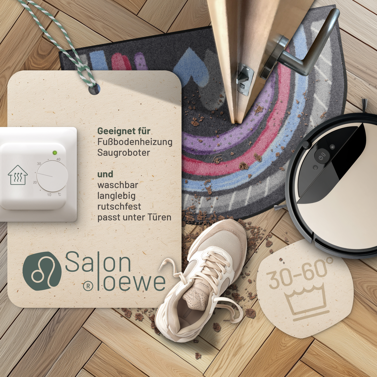 salonloewe-rainbow-hearts-shape-60-x-85-cm-bunte-herzform-schmutzfangmatte-wasch image 3