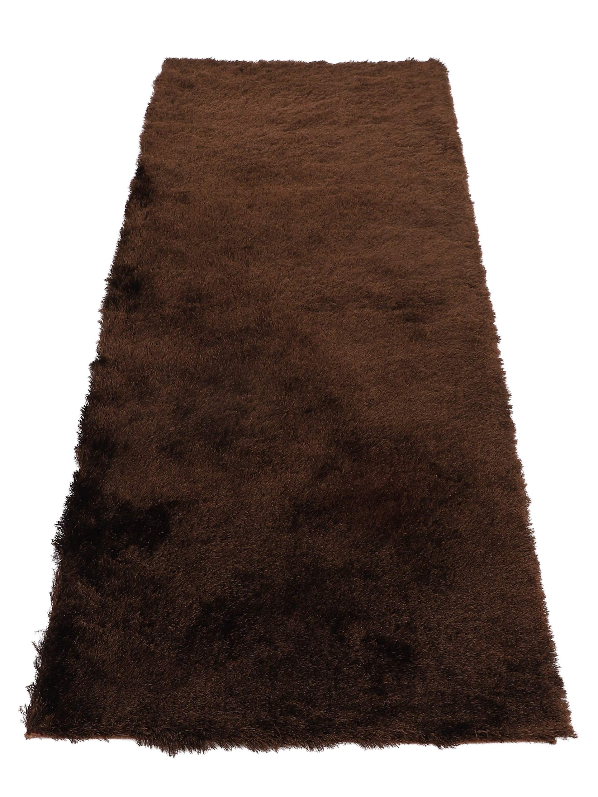 carpetfine-hochflorteppich-breeze-l-ufer-dunkelbraun-75x240-cm-shaggy-teppich-f- image 4