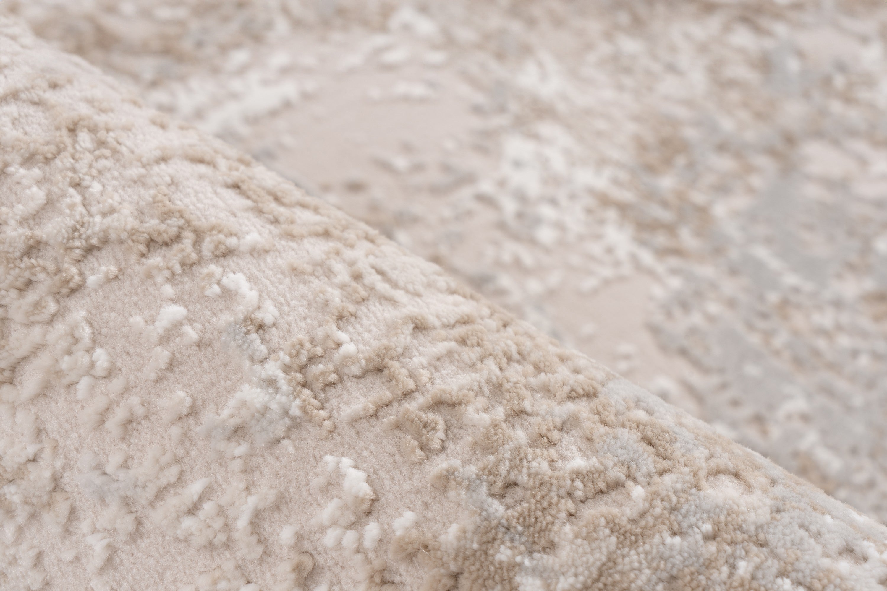 kayoom-cohesion-125-kurzflorteppich-11-mm-florh-he-2000-g-m-polypropylen-beige image 4