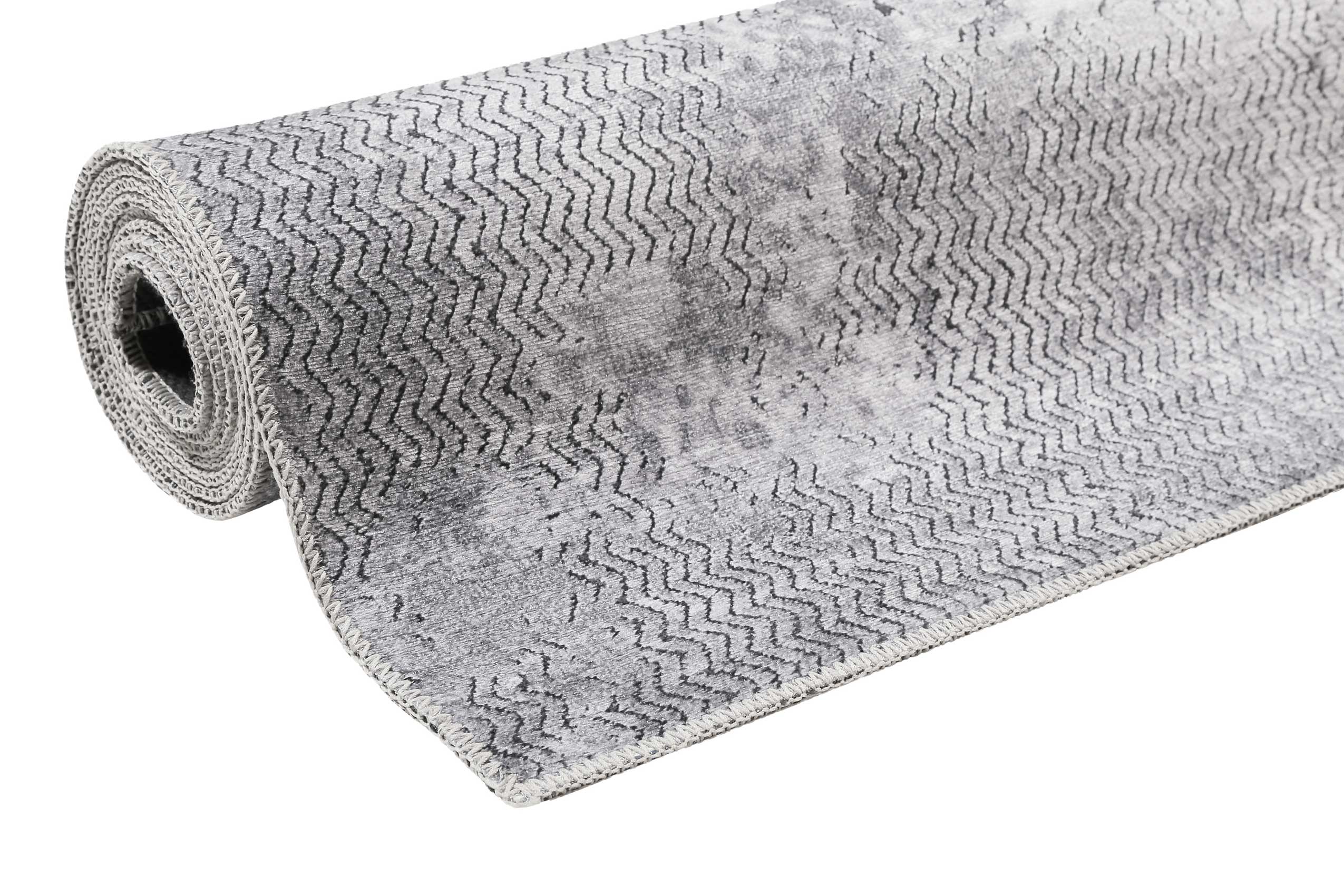 weconhome-kurzflor-teppich-radiate-grau-vintage-eckig image 7