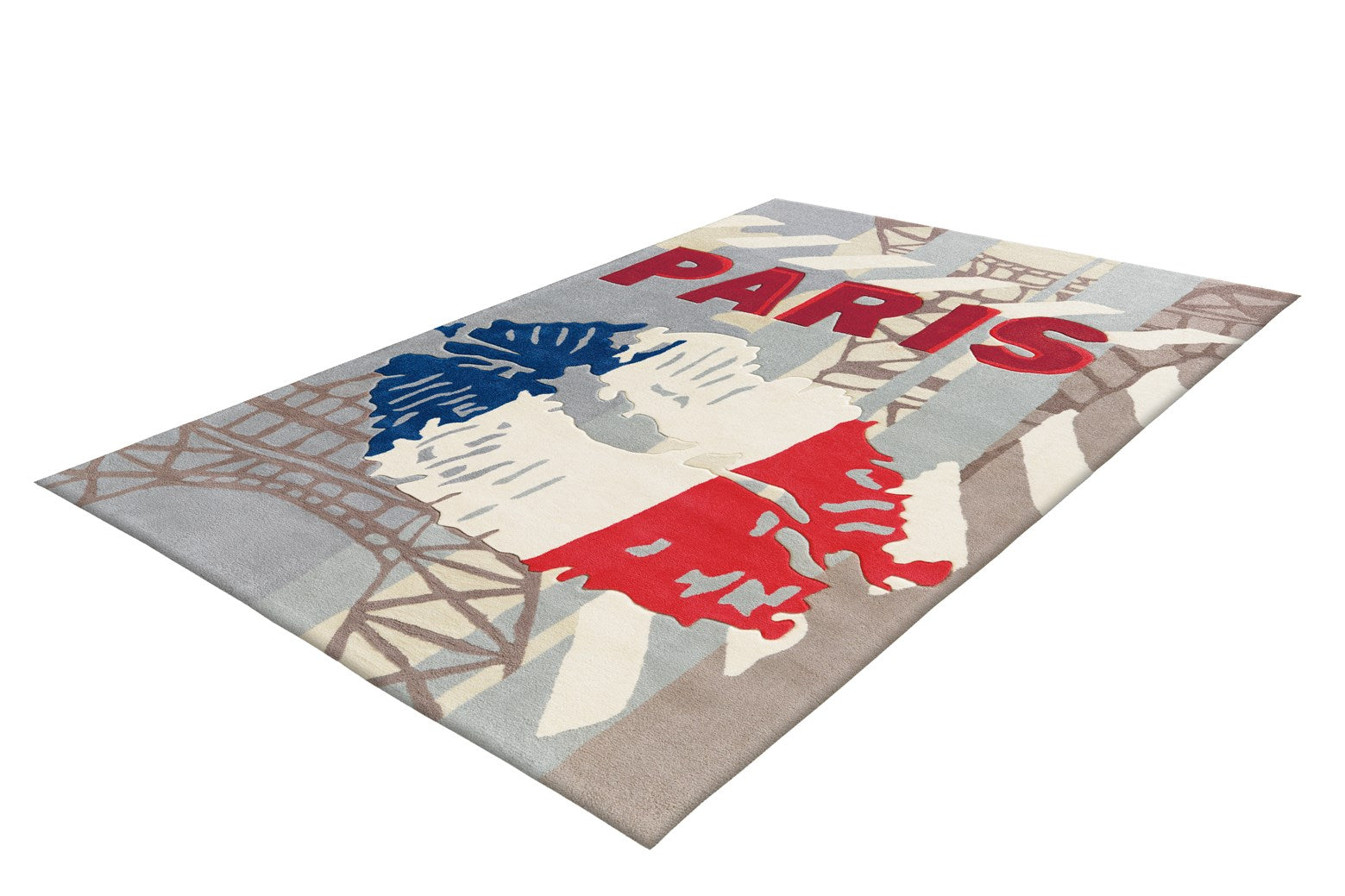 kayoom-joy-4203-motivteppich-bunter-kurzflor-teppich-aus-acryl-f-r-wohn-schlaf-u image 3