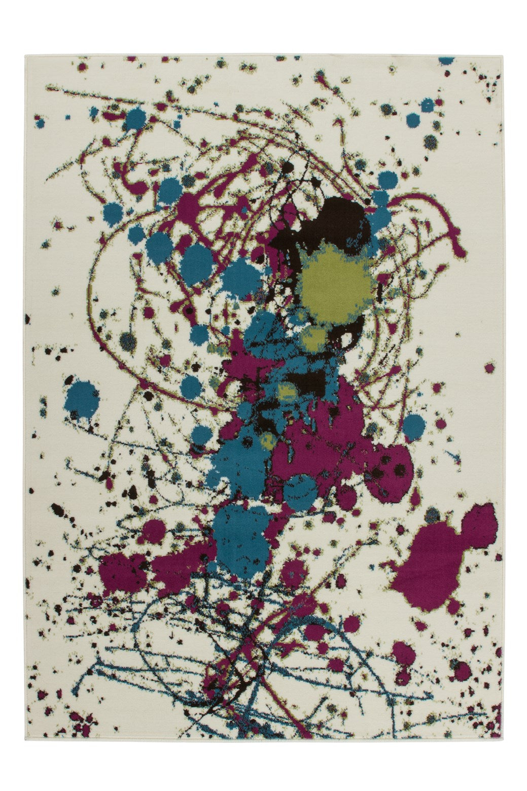 kayoom-rohullah-5010-flachflorteppich-modernes-farbklecks-design-verschiedene-fa image 6