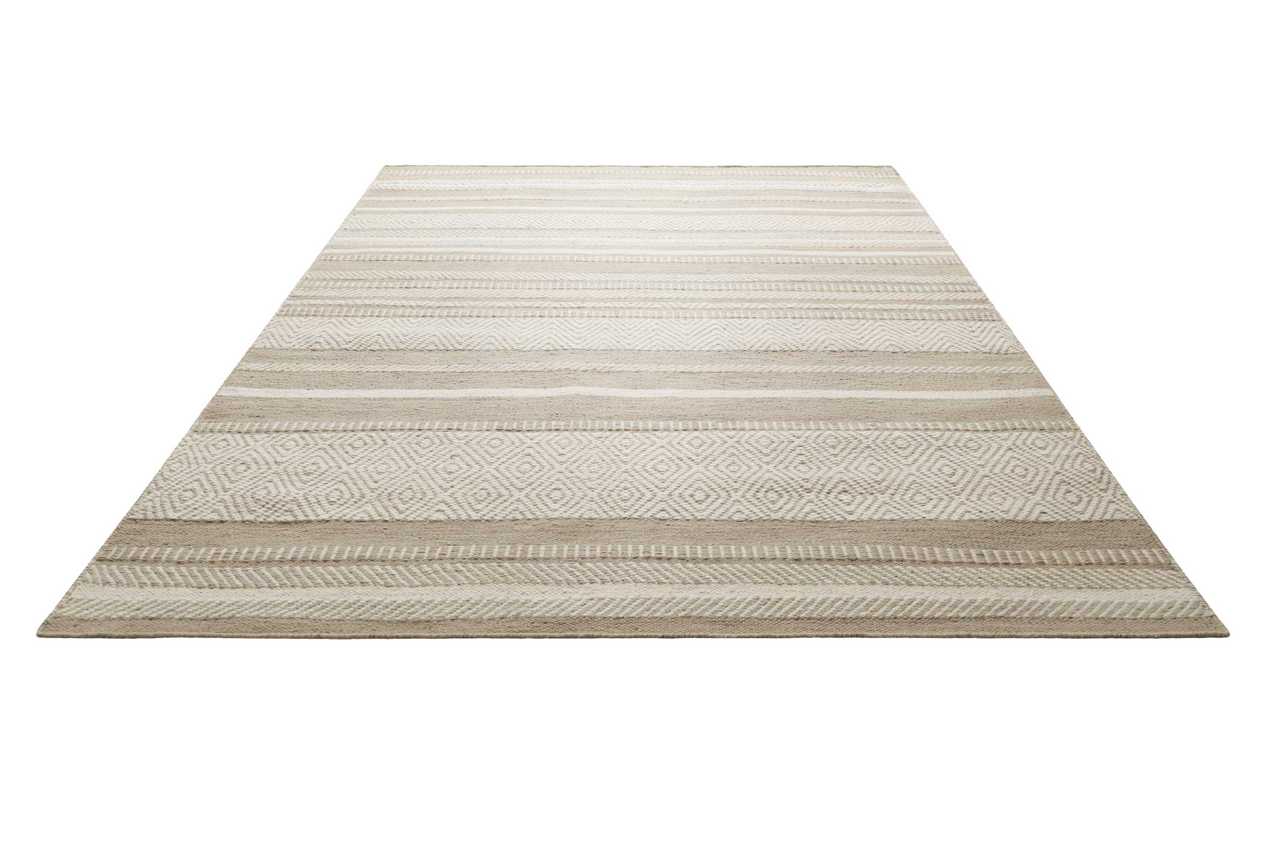 weconhome-green-looop-kelim-teppich-dijon-beige-braun-aus-wolle image 2