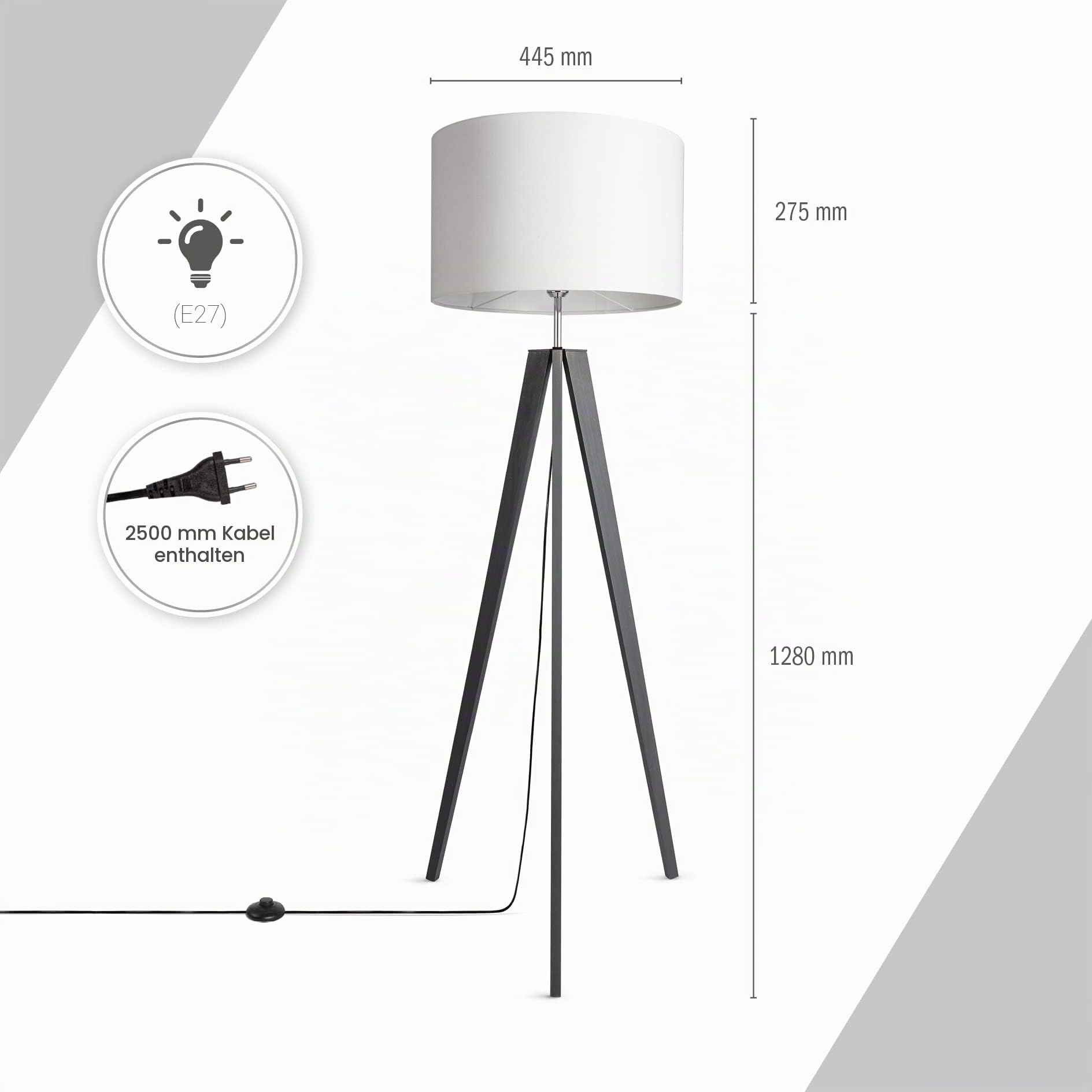 paco-home-volta-stativ-stehlampe-mit-stoffschirm-e27 image 3