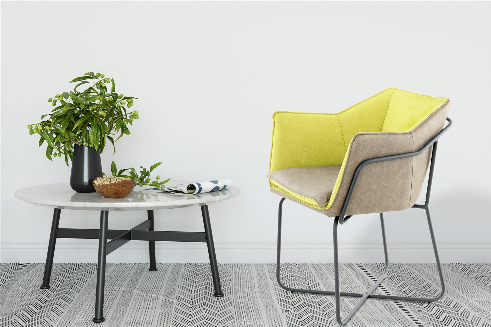 kayoom-stuhl-marietta-110-retro-lounge-stuhl-mit-hohem-sitzkomfort-59-50-statt-1 image 2