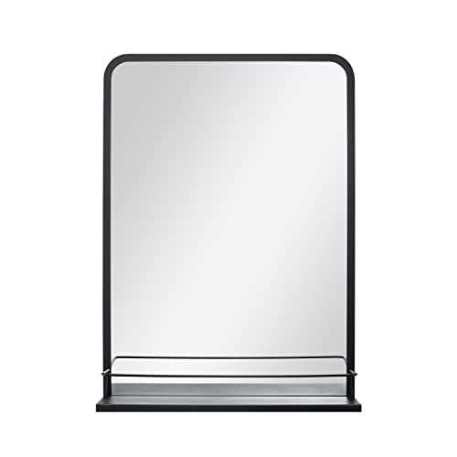 paco-home-wandspiegel-rechteckig-mit-ablage-schwarz-metall image 5