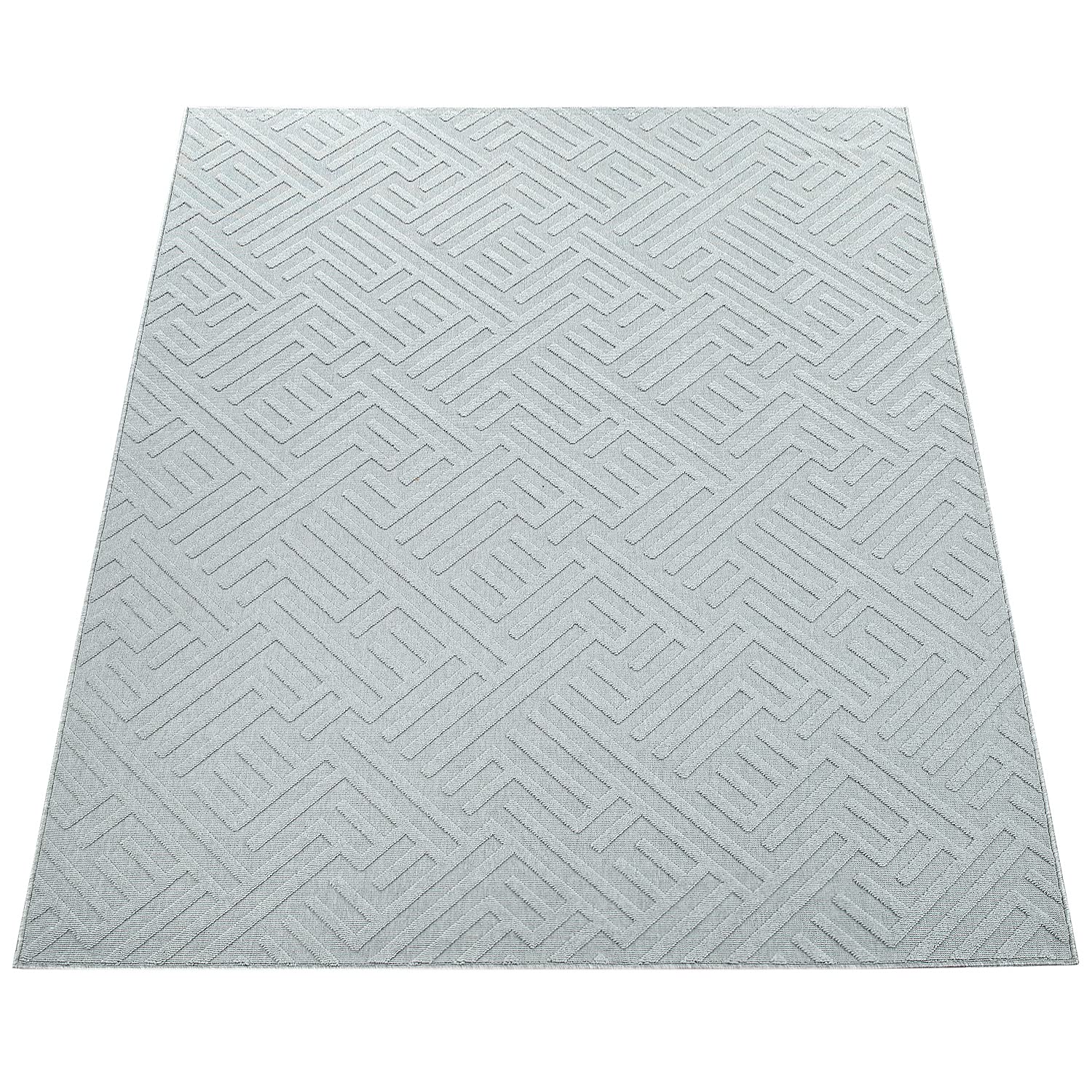 paco-home-outdoor-teppich-orient-3d-grau-200x290-cm-flachgewebe image 5