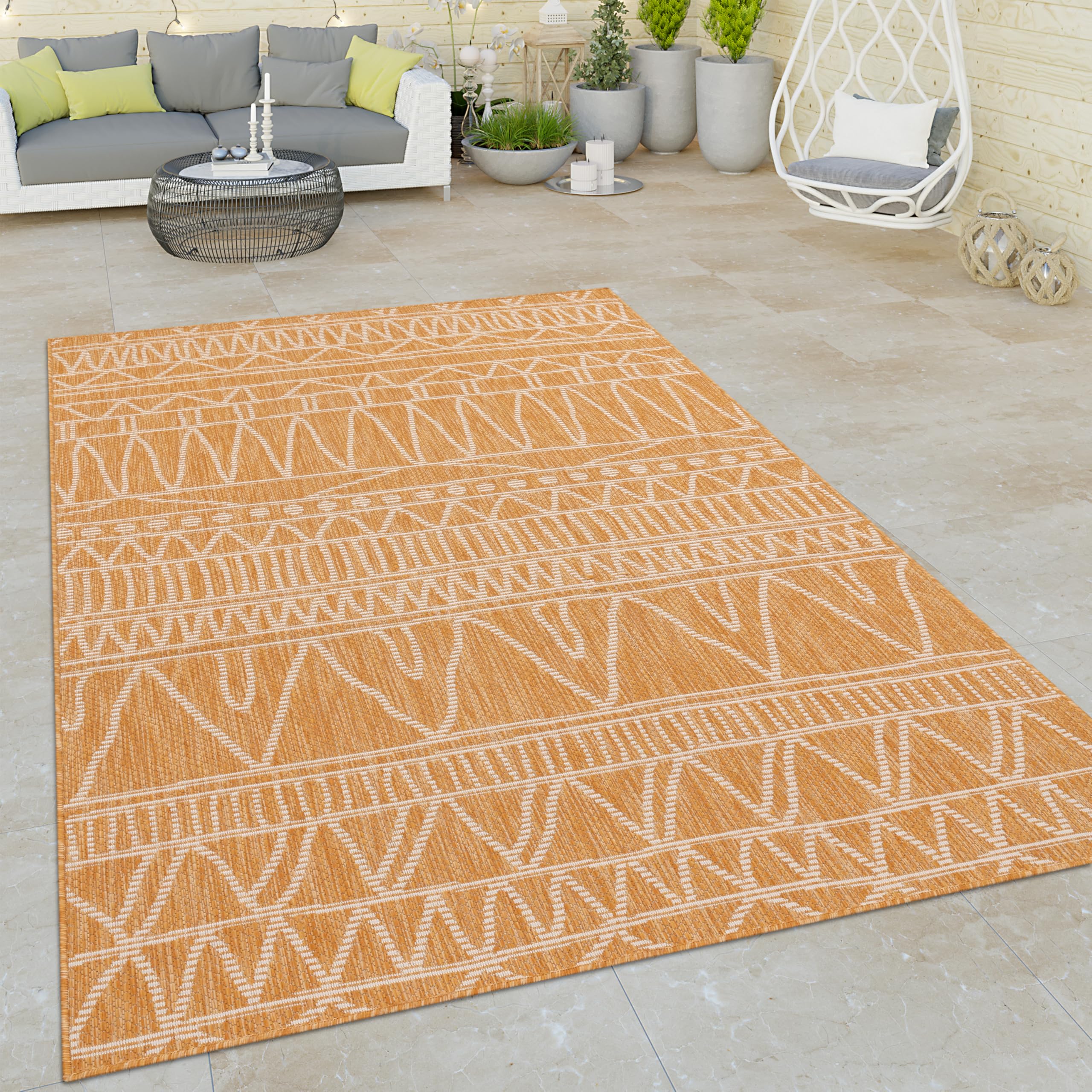 paco-home-sisalo-outdoor-teppich-sisaloptik-zickzack-gelb-60x100-cm image 1