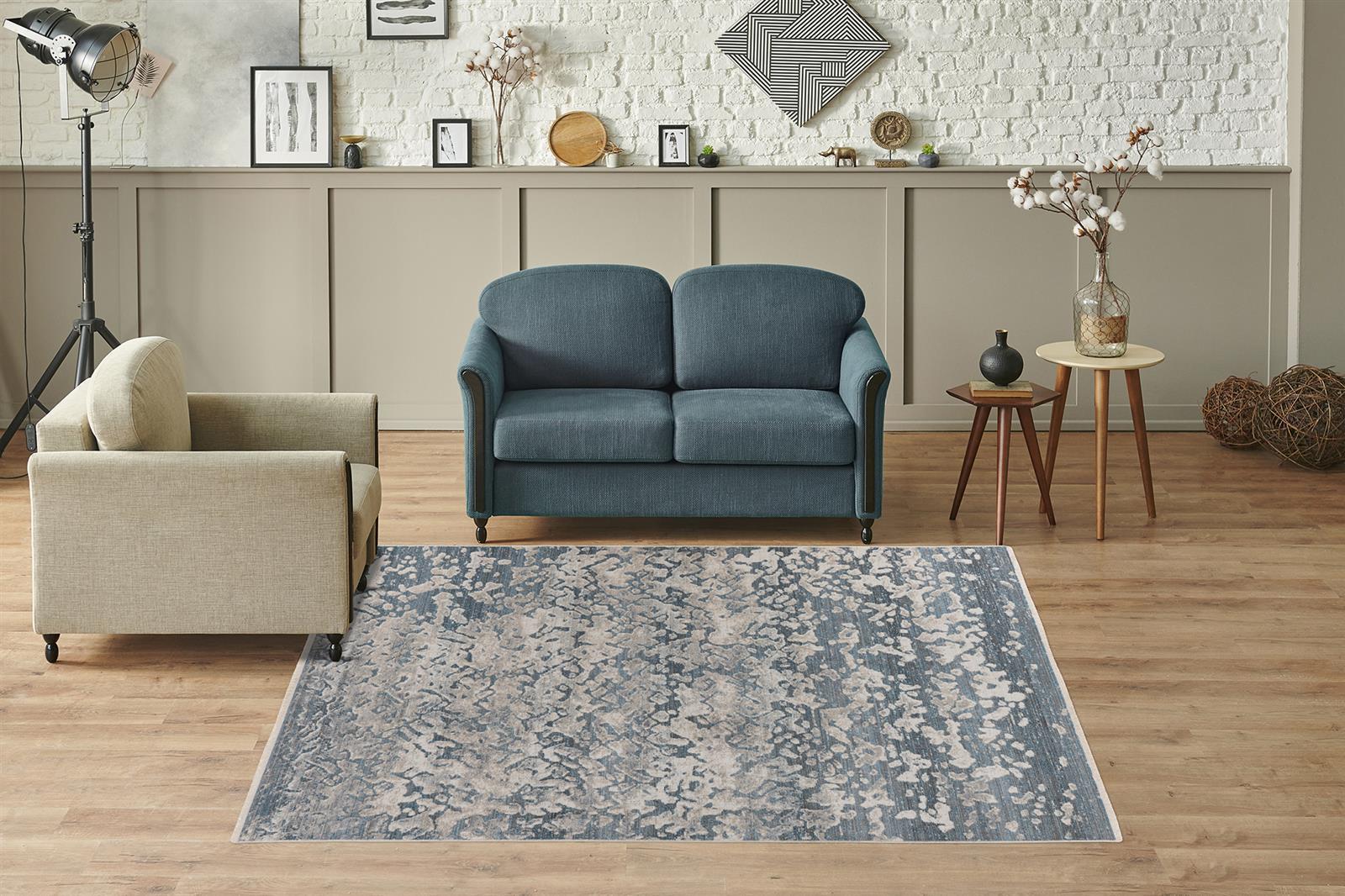 kayoom-milan-325-kurzflorteppich-orientalisches-design-polypropylen-5-mm-flor image 2