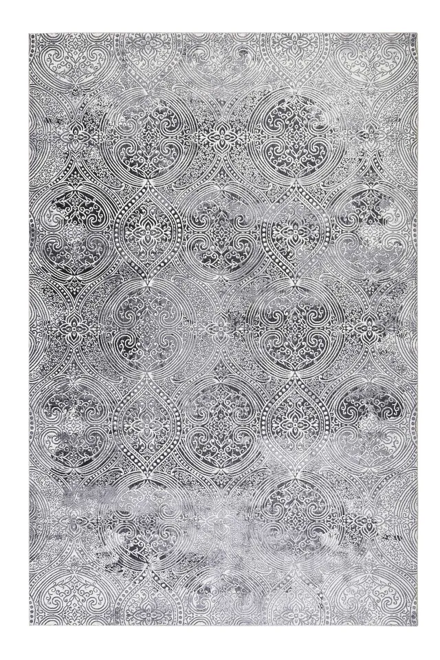 weconhome-grace-teppich-grau-kurzflor-vintage image 1