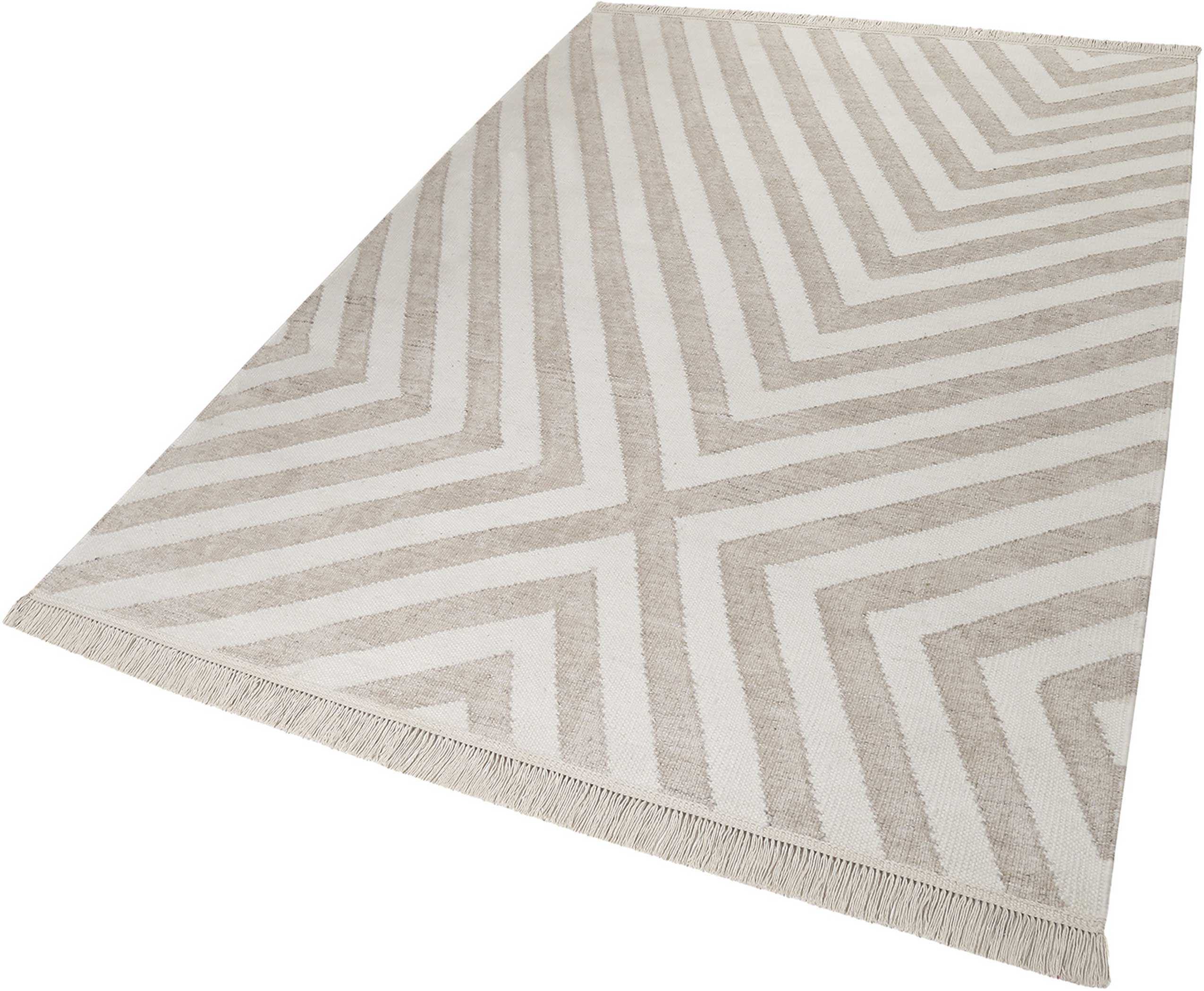 weconhome-edgy-corners-kelim-teppich-beige-naturfaser image 2