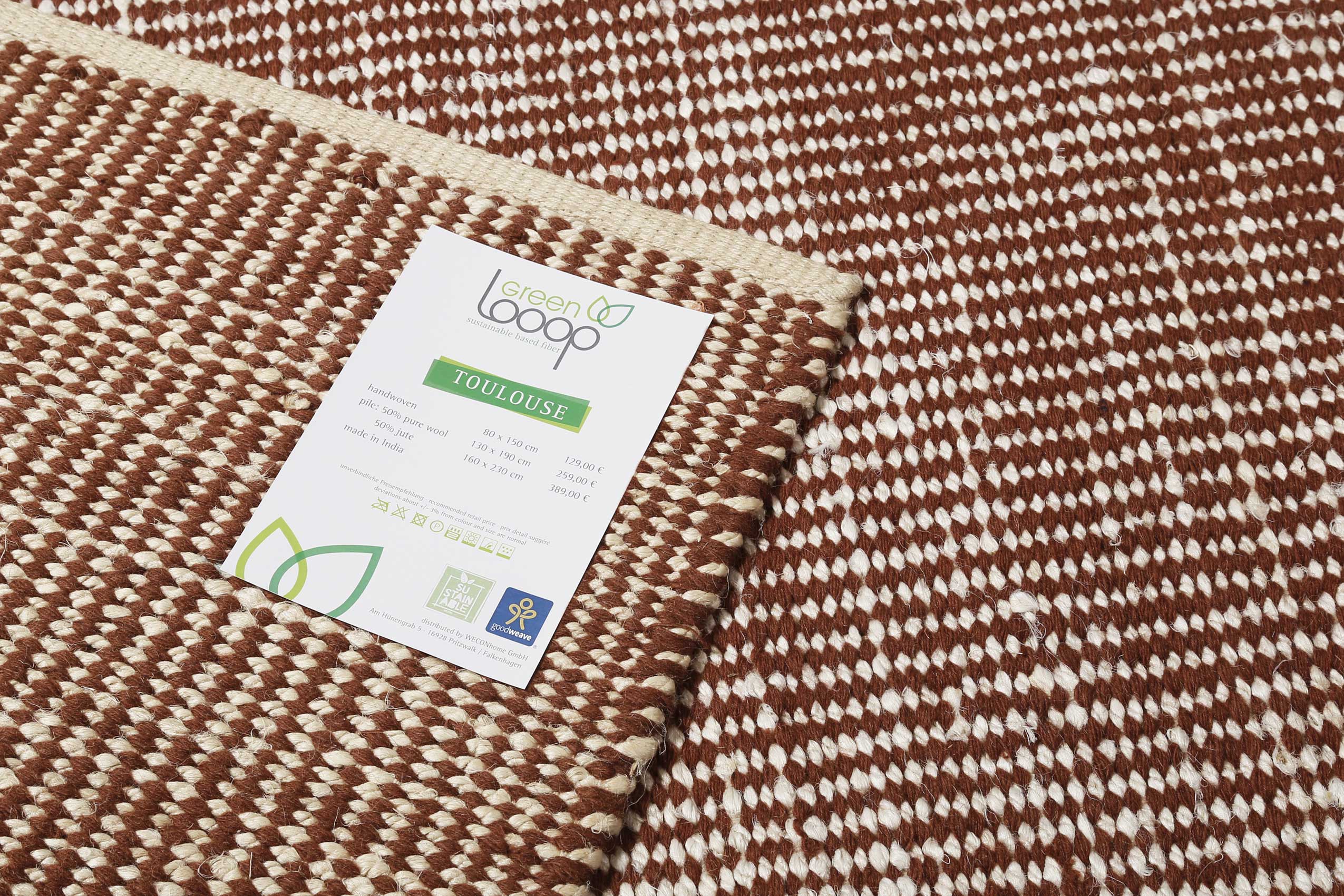 green-looop-by-weconhome-kelim-teppich-toulouse-rotbraun-beige-jute-wolle-120x17 image 5