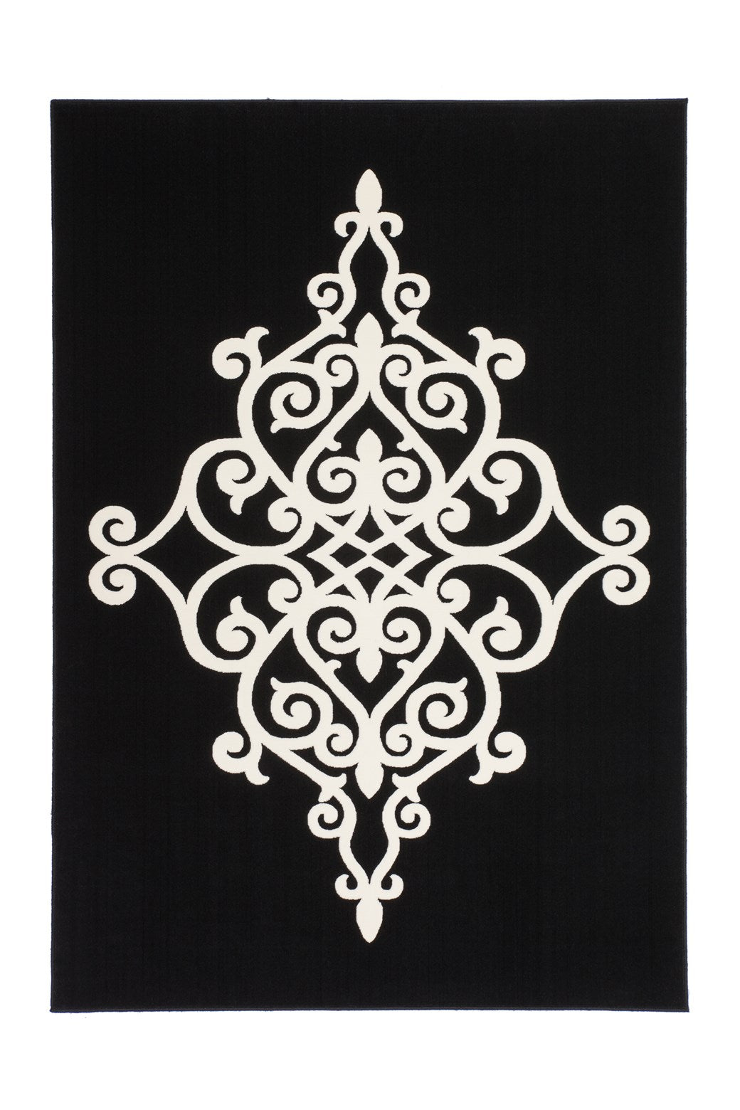 kayoom-manolya-2099-kurzflorteppich-konturenschnitt-im-trenddesign-wei-es-muster image 7