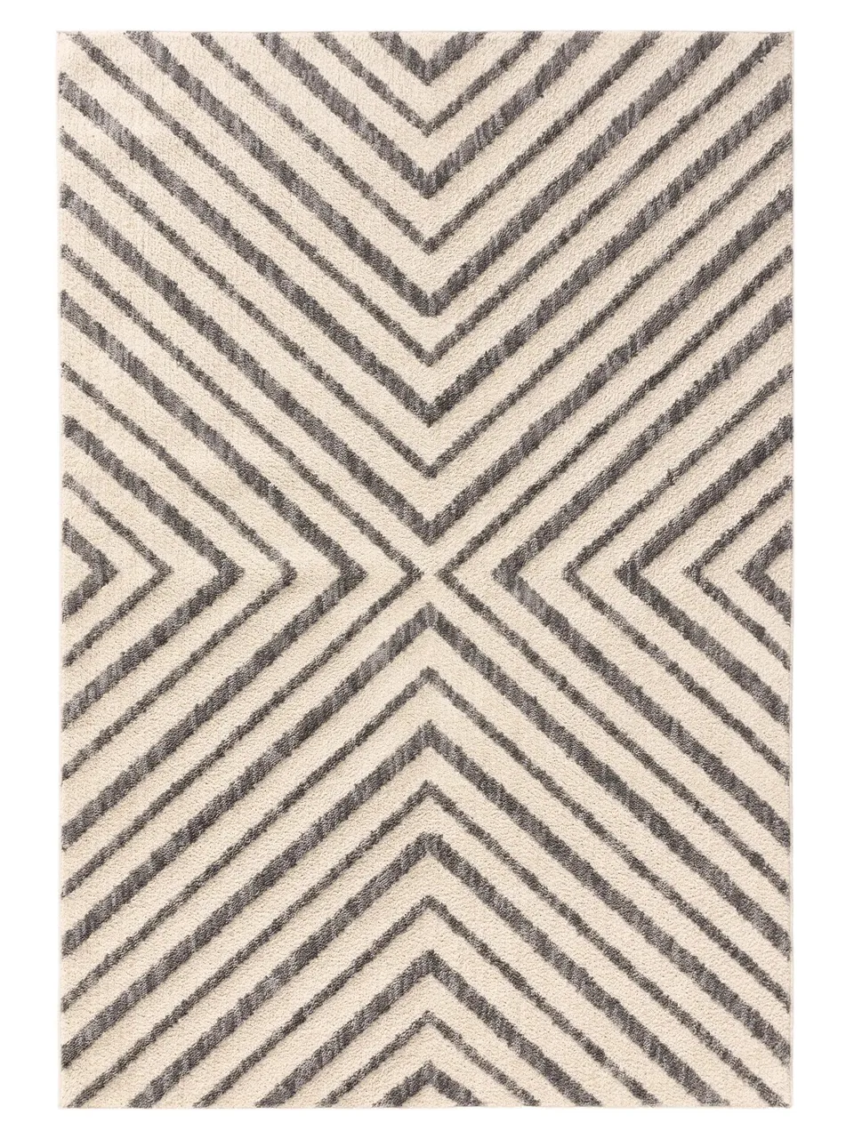 benuta-pop-teppich-junis-creme-80x150-cm-kunstfaser-rechteckig-abstrakt-geometri image 1