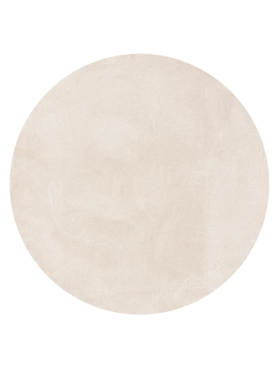 benuta-nest-teppich-nina-rund-150-cm-creme-uni-minimalistisch-waschbar image 1