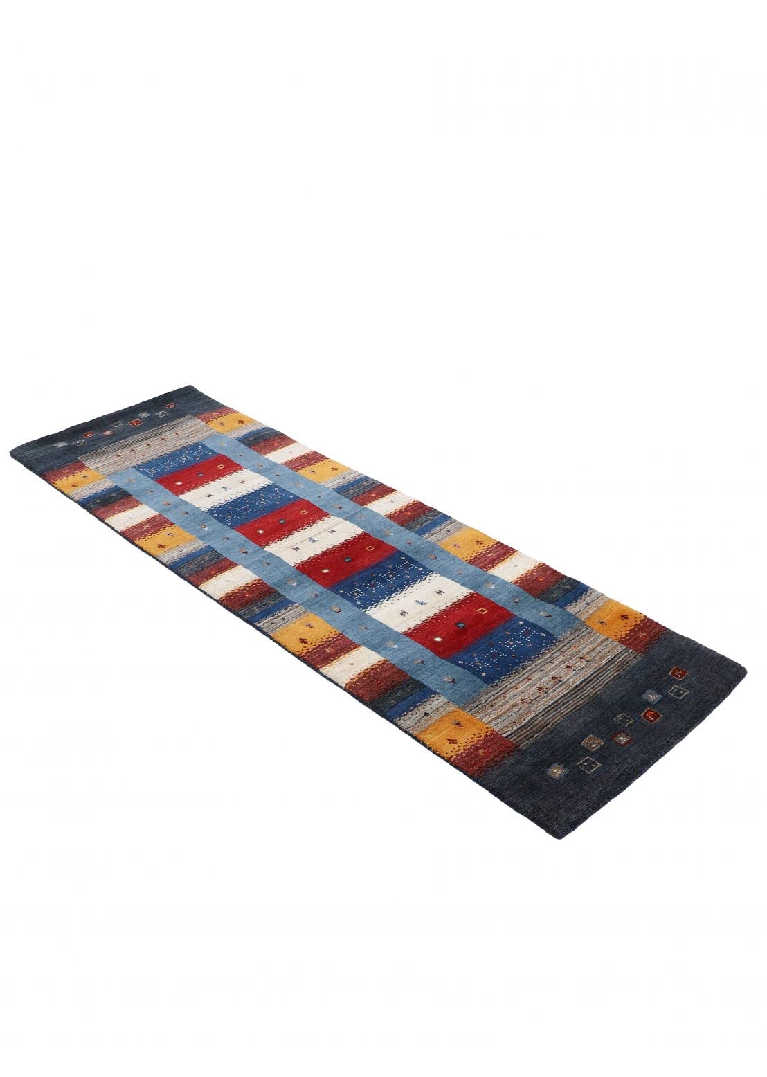 carpetfine-gabbeh-don-l-ufer-80x300-cm-multicolor-wolle image 4