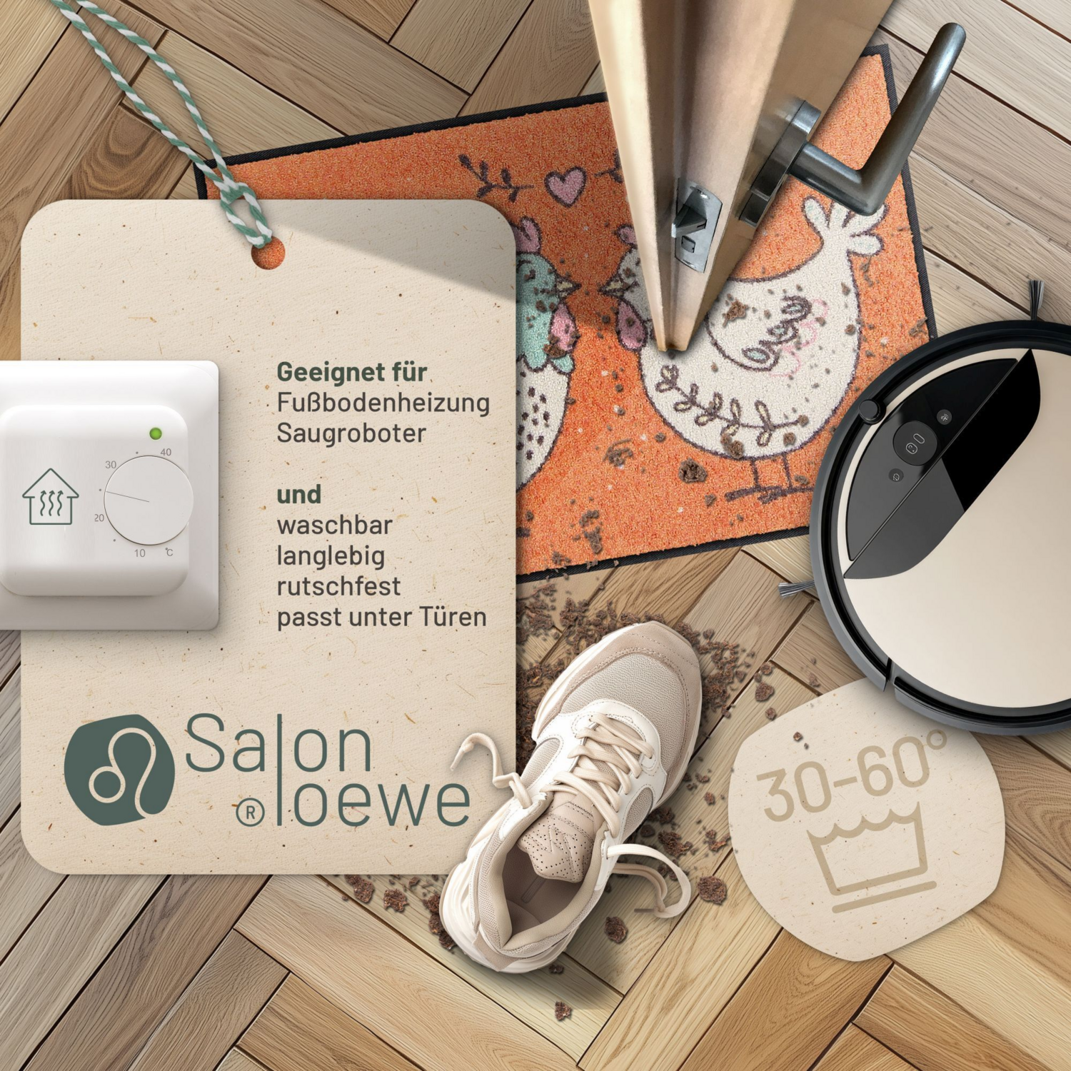 salonloewe-charming-chicken-eingangsmatte-50-x-75-cm image 2