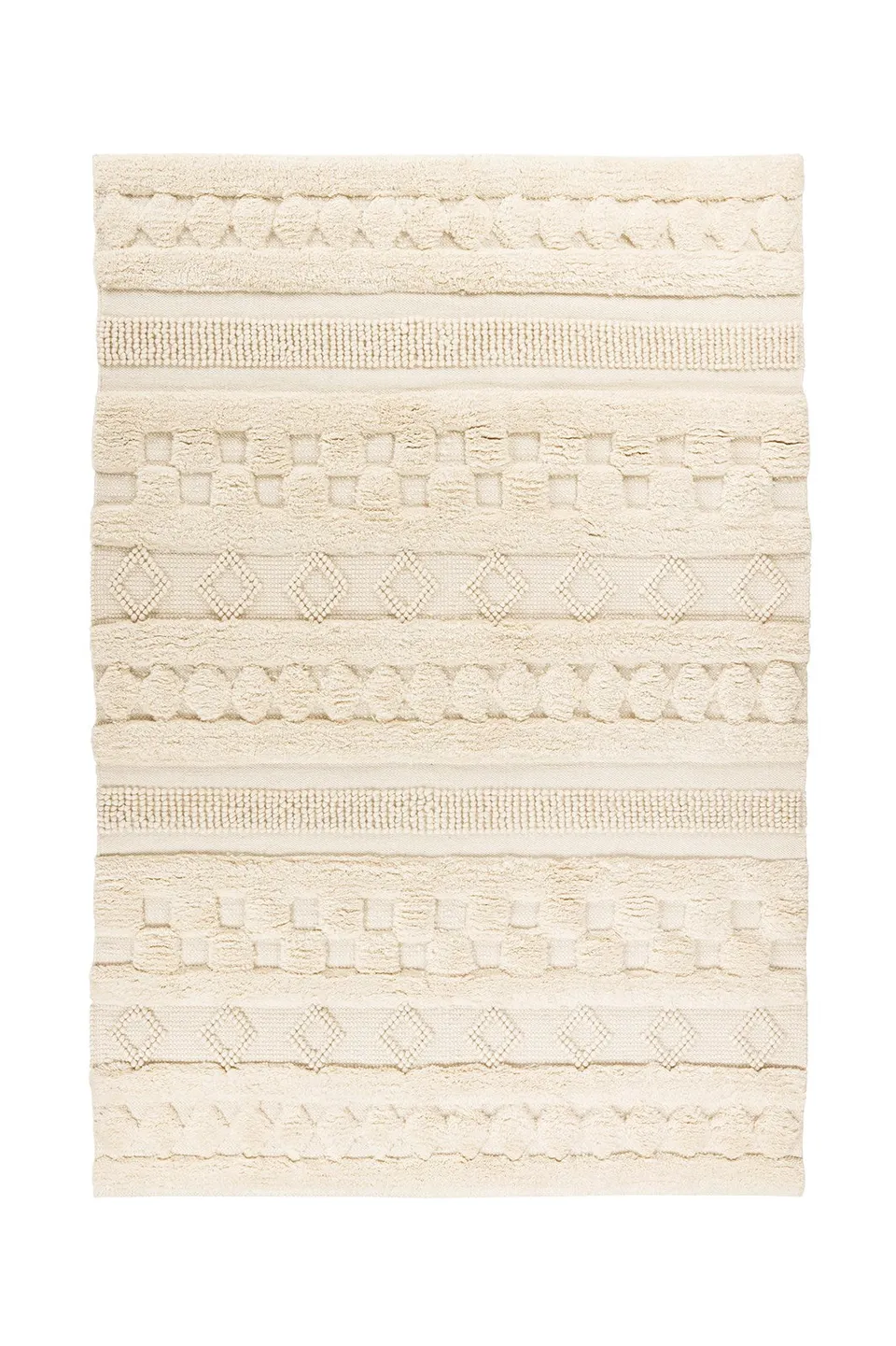 kayoom-bohist-125-wollteppich-zeitloser-teppich-im-boho-stil-gem-tlich-stilvoll- image 1