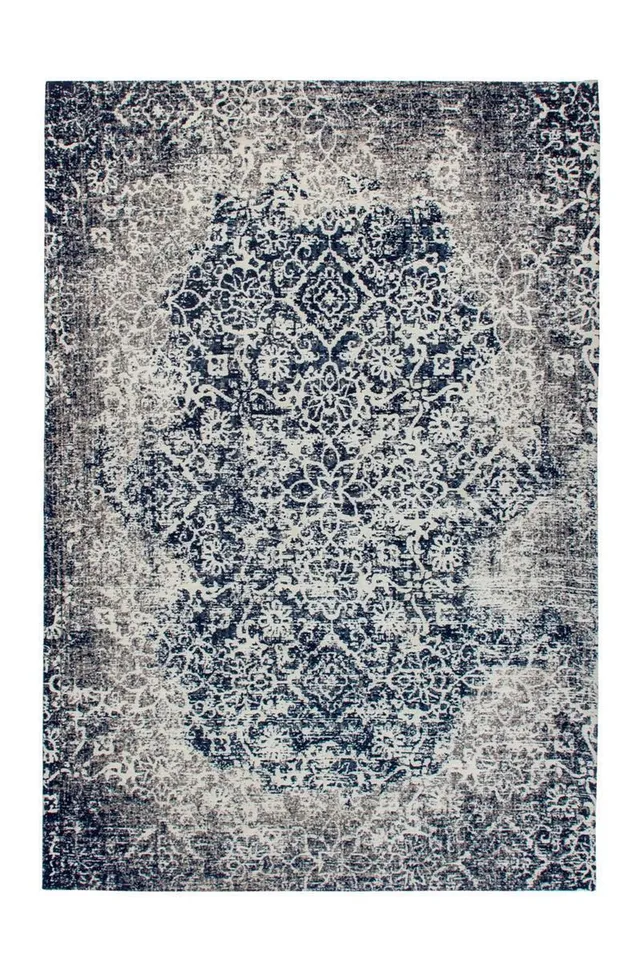 kayoom-river-140-jacquard-gewebter-flachflorteppich-im-vintage-design image 1