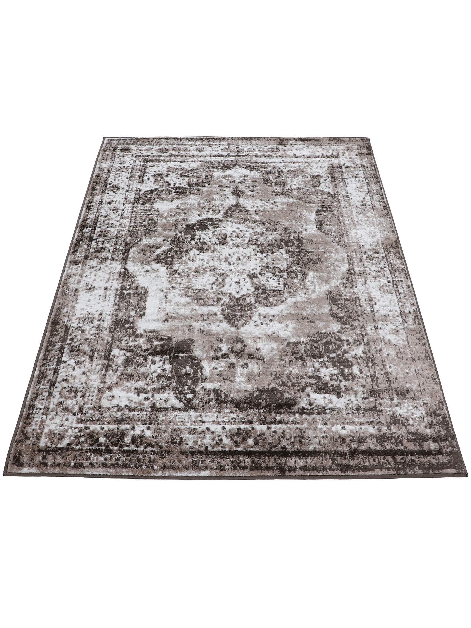 carpetfine-vintage-teppich-sol-braun-240x340-cm-xxl-polypropylen image 3