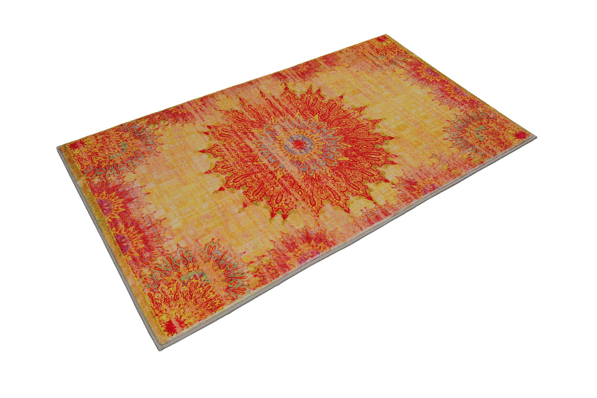 weconhome-healing-badteppich-gelb-oriental-vintage image 3