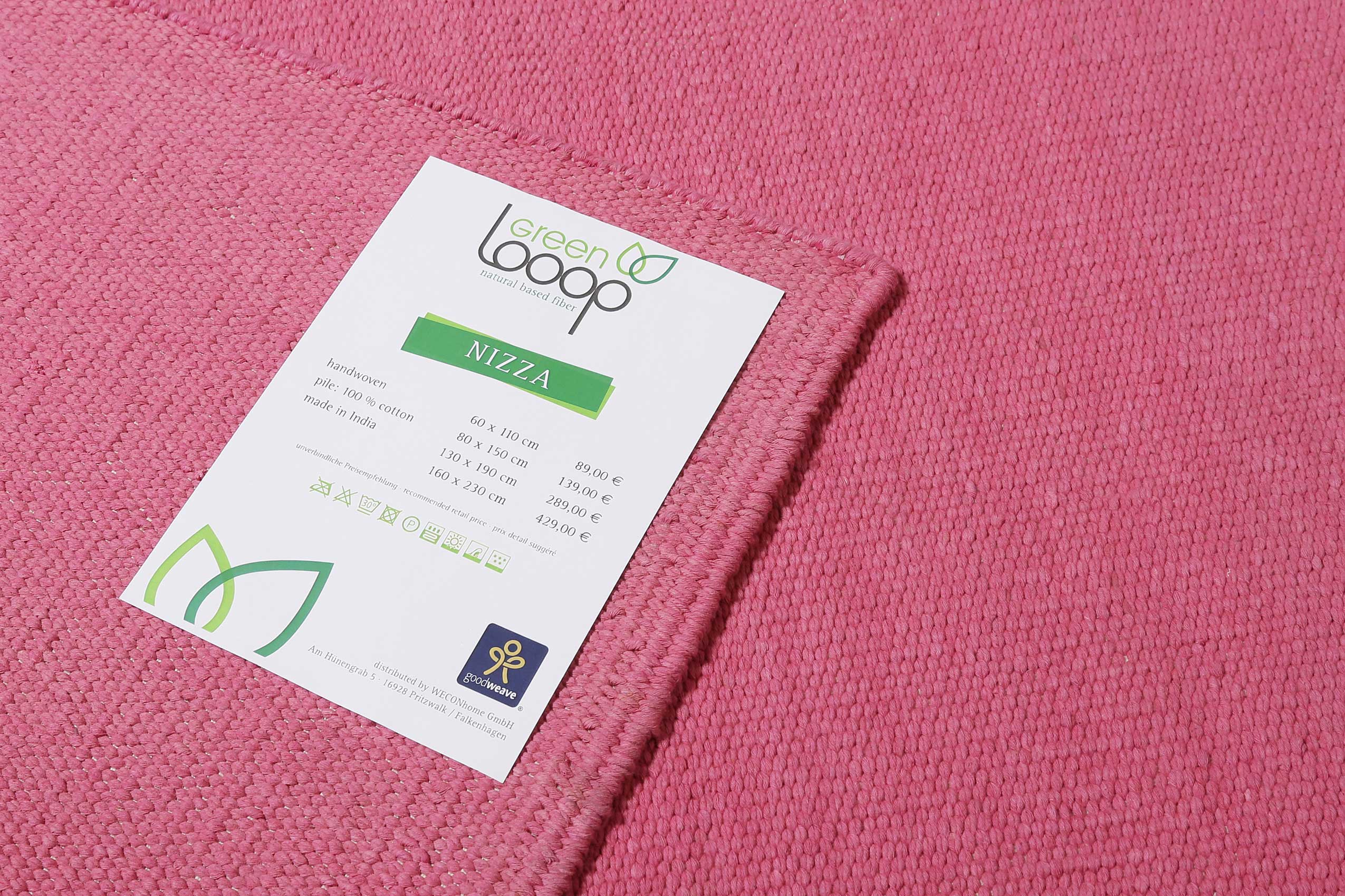 green-looop-nizza-kelim-teppich-pink-baumwolle image 4
