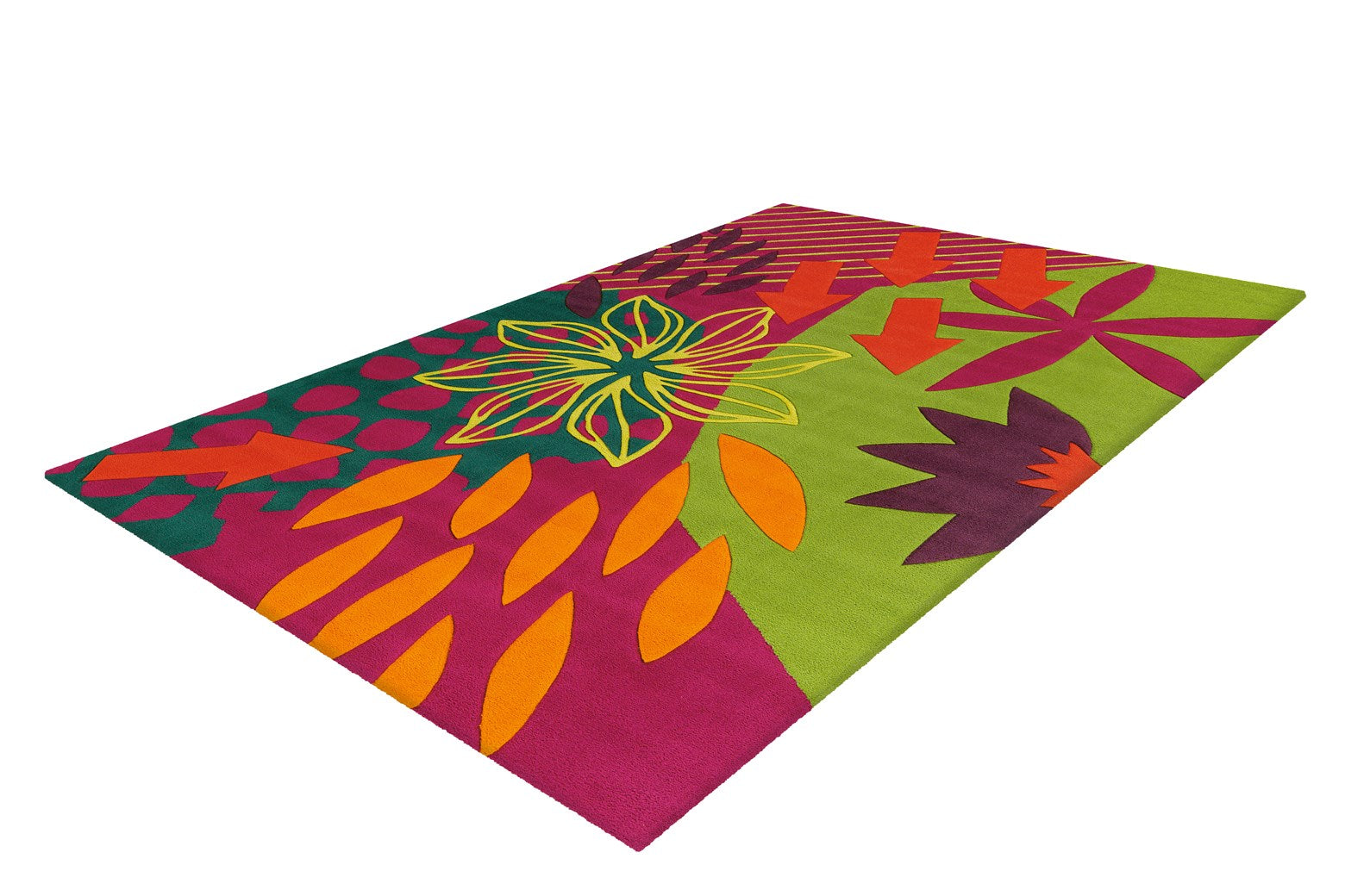 kayoom-spirit-3135-moderner-kurzflorteppich-acryl-pflegeleicht image 4