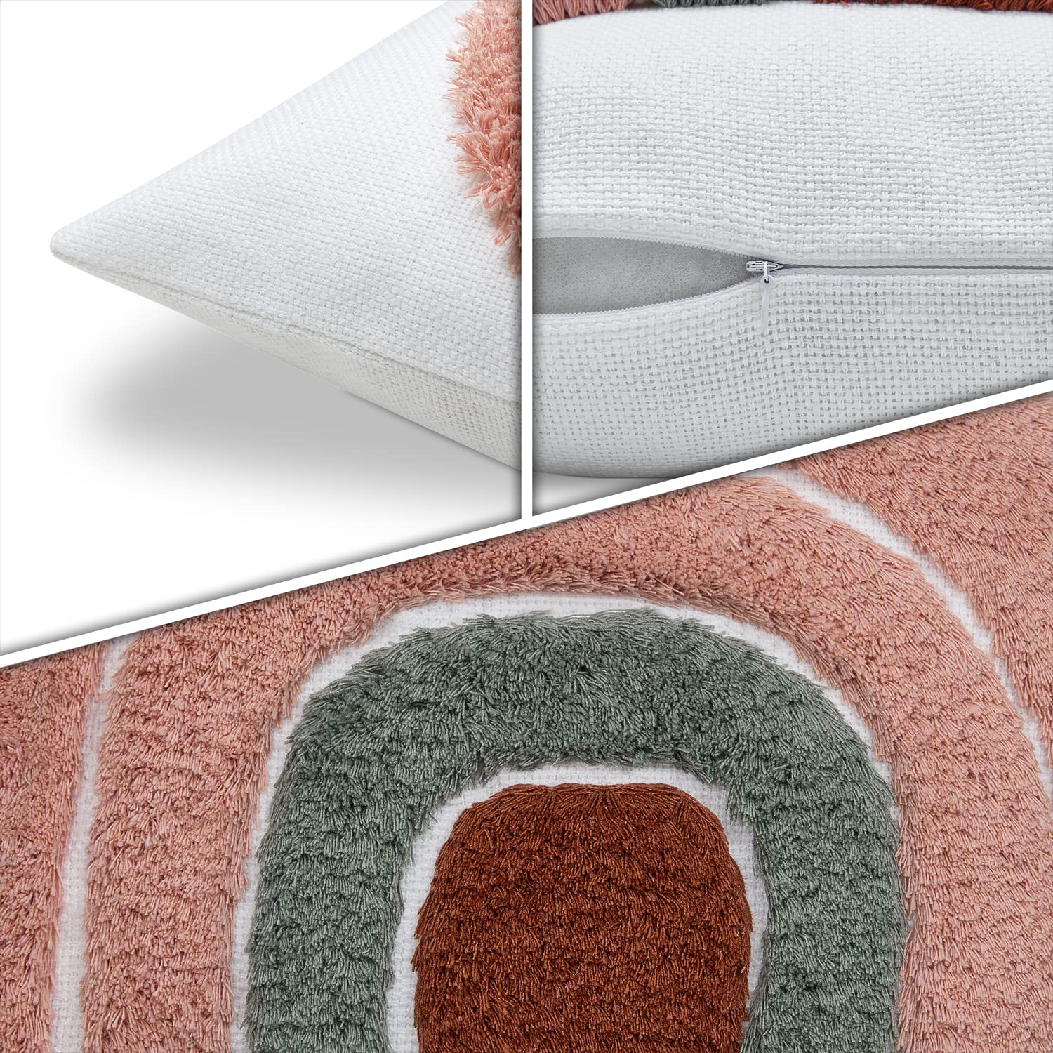 paco-home-boho-kissenbezug-mit-quastenfransen-dunkelrot-single image 4