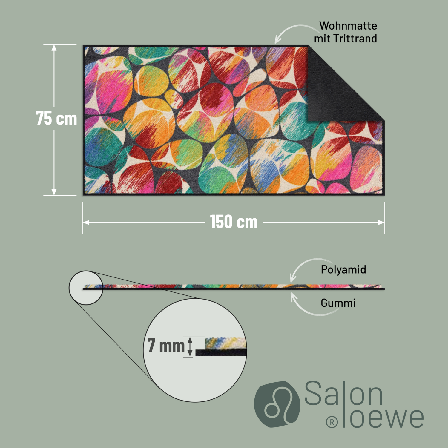 salonloewe-stone-layers-colourful-l-ufer-75-x-150-cm-fu-matte-mit-bunten-kreisen image 4