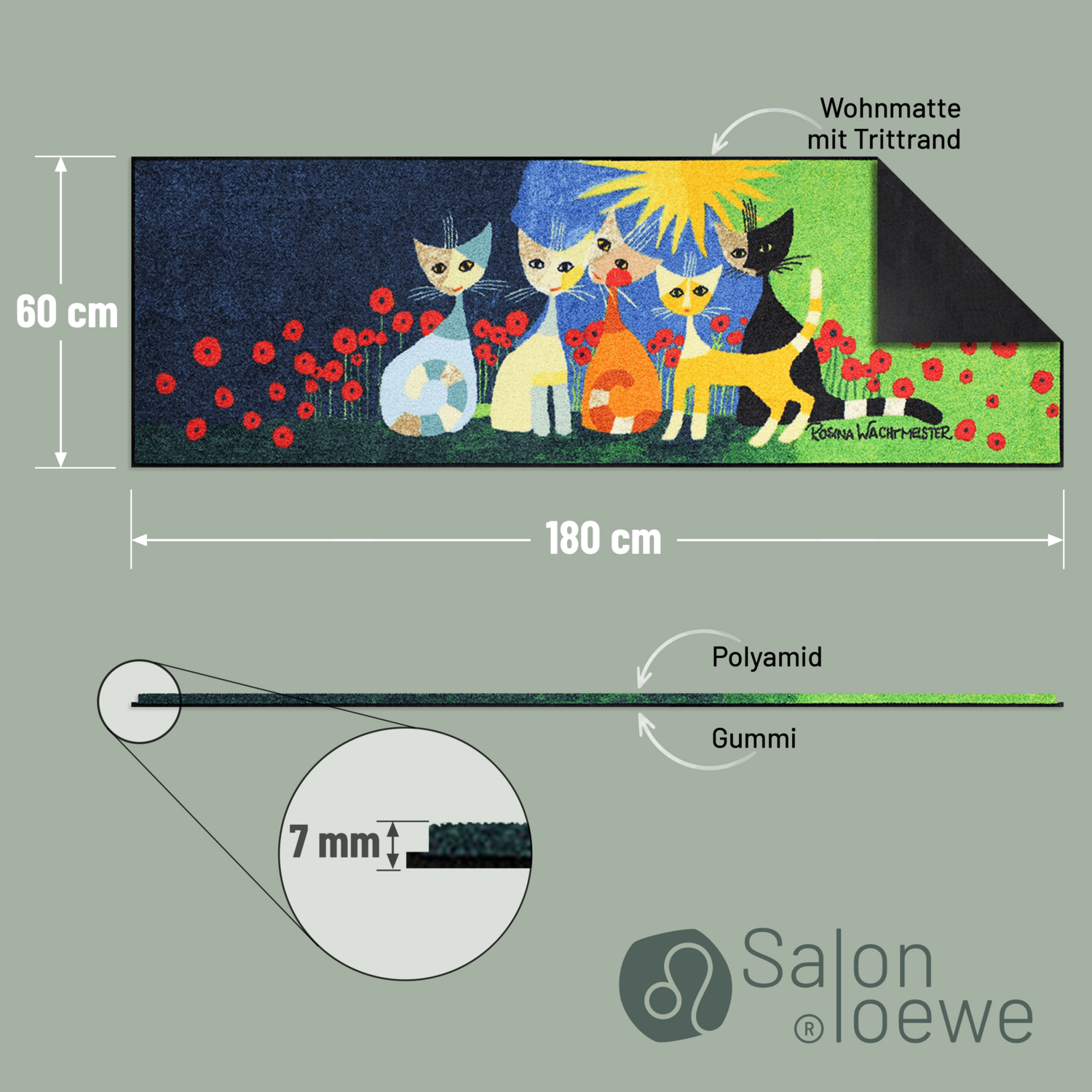 salonloewe-una-bella-compagnia-l-ufer-60-x-180-cm-rosina-wachtmeister-katzenmoti image 4