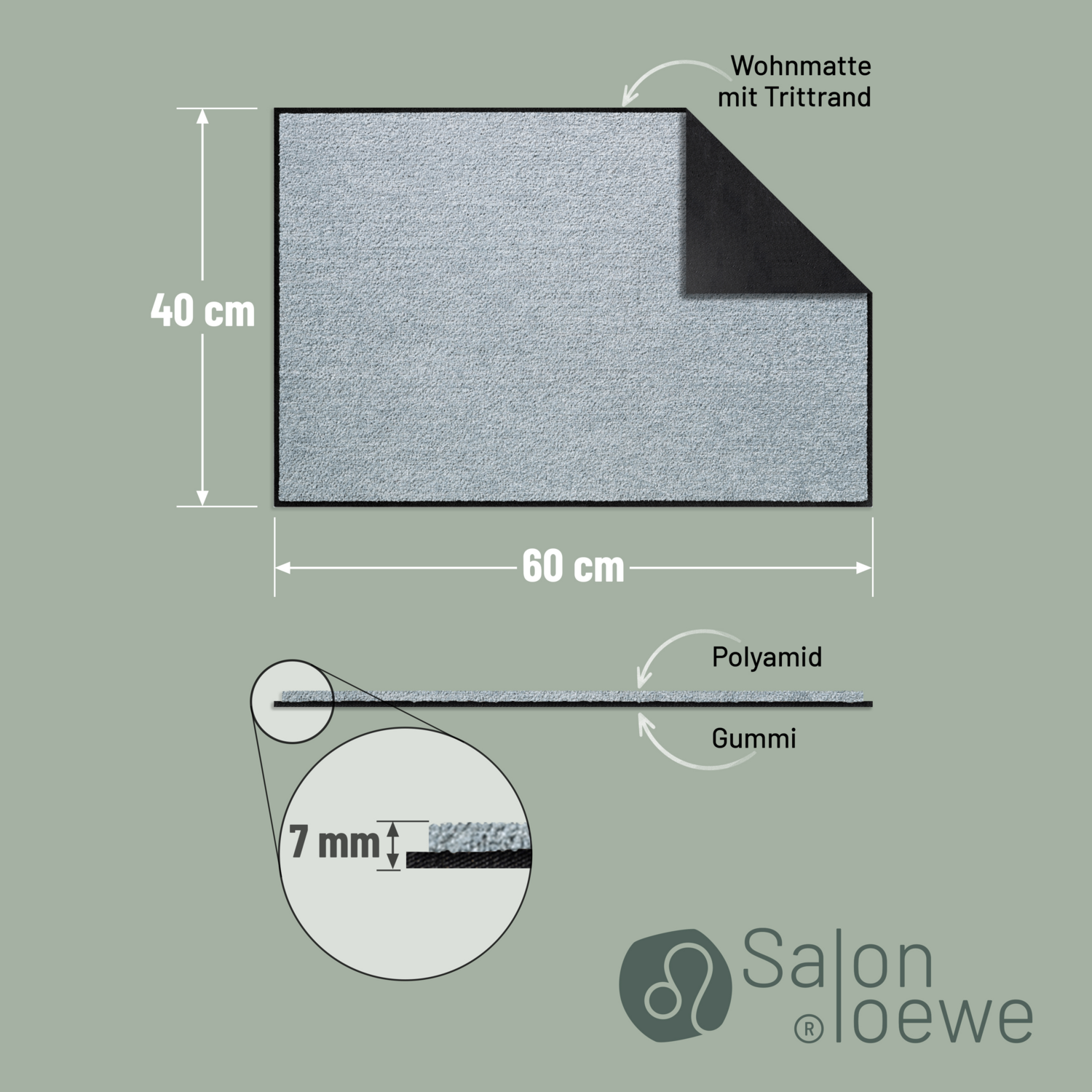 salonloewe-silbergrau-halbrund-40-x-60-cm-moderne-waschbare-fu-matte-aus-polyami image 3