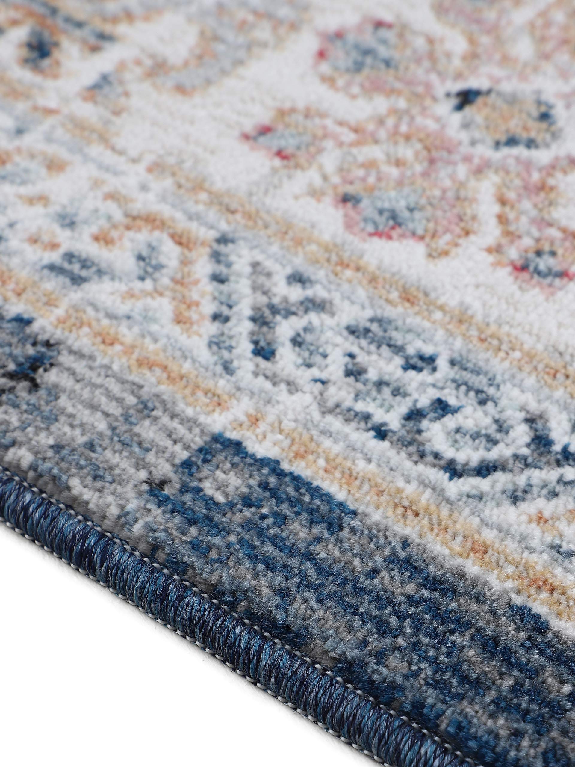 carpetfine-teppich-liana-blau-80x150-cm-moderner-vintage-teppich-f-r-wohn-und-sc image 6