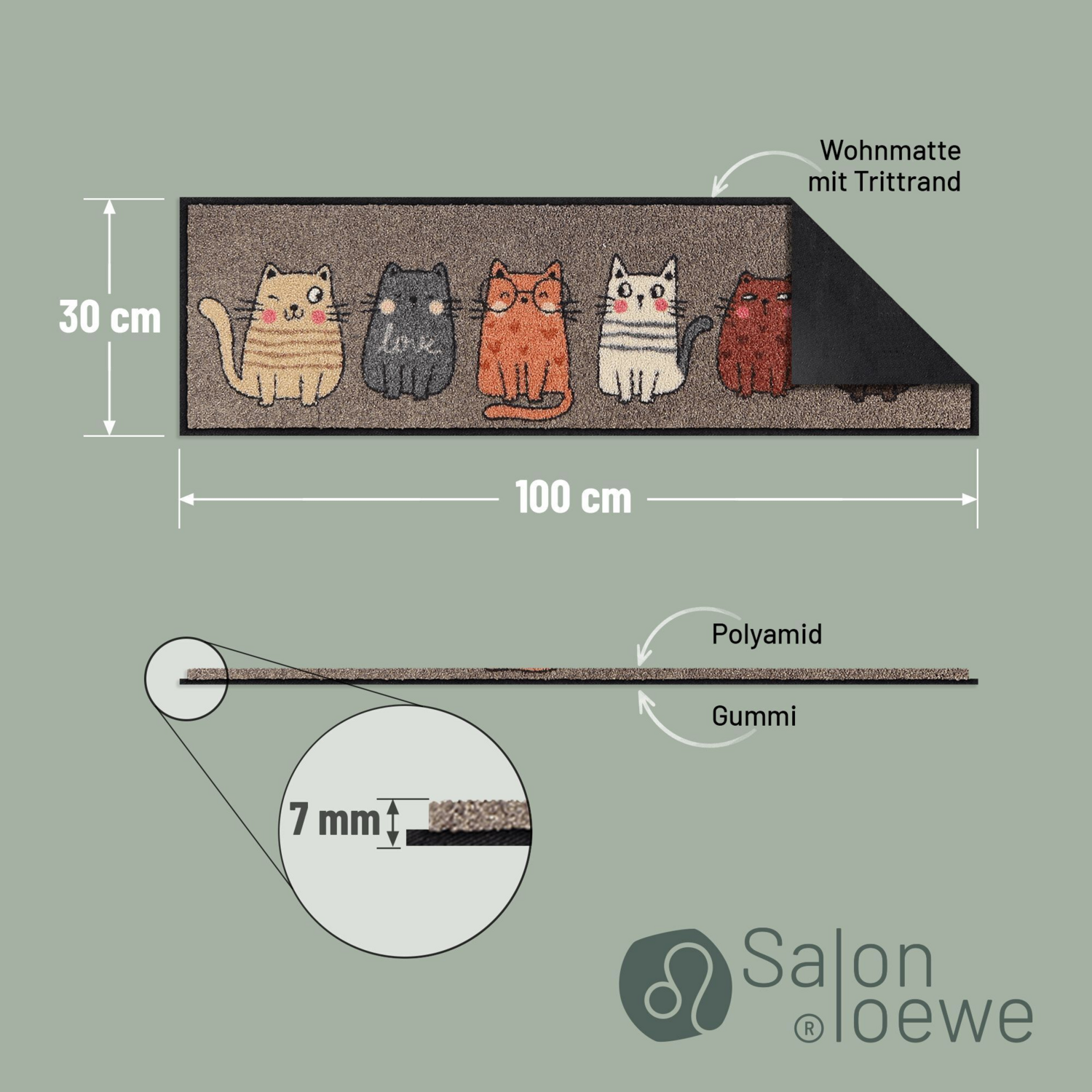 salonloewe-chiara-s-company-eingangsmatte-30-x-100-cm image 3