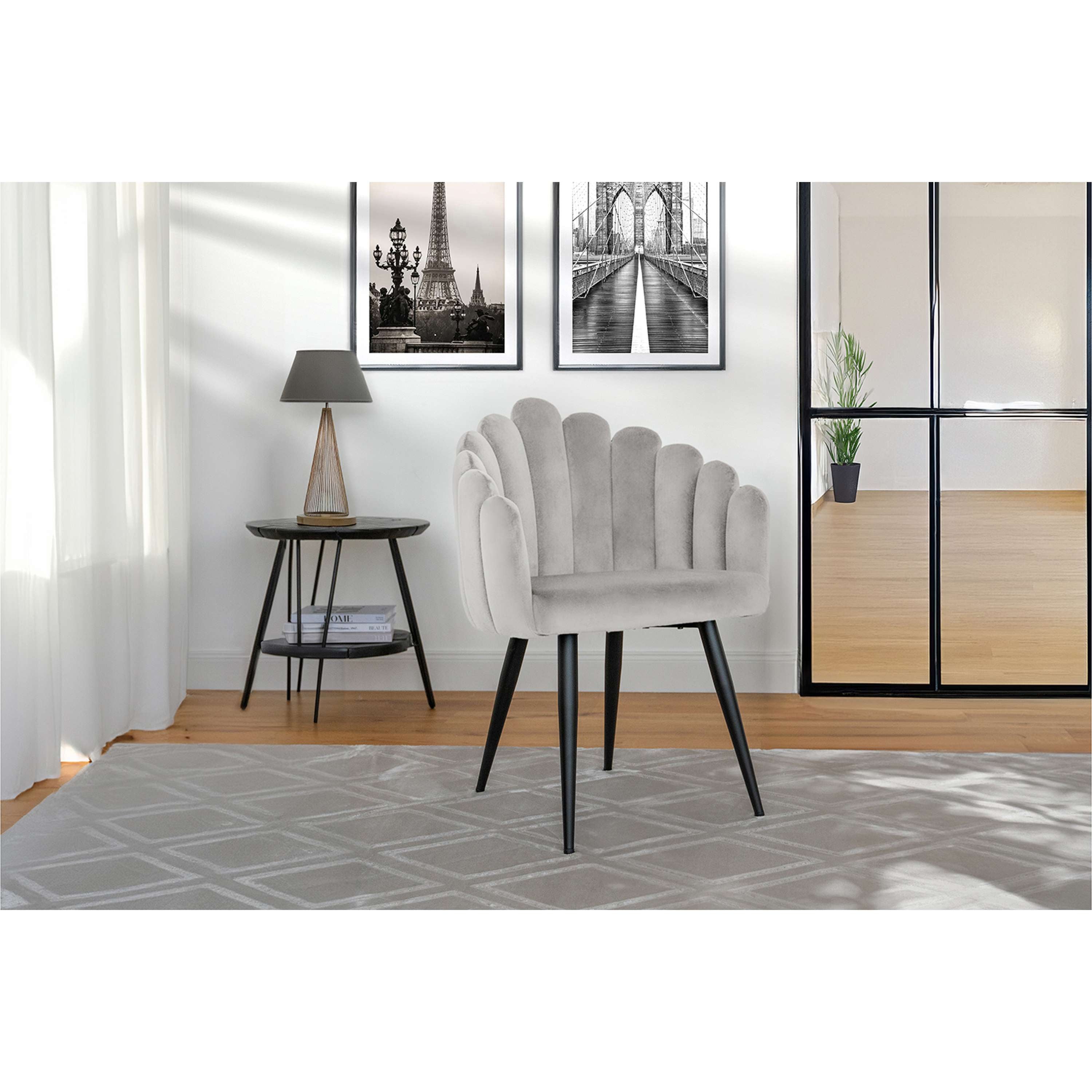 kayoom-stuhl-jeane-625-design-stuhl-weich-gepolstert-metallgestell image 3