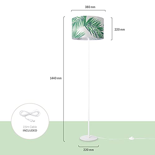 paco-home-stehleuchte-jungle-design-4-38-cm-einbein-wei-e27 image 8