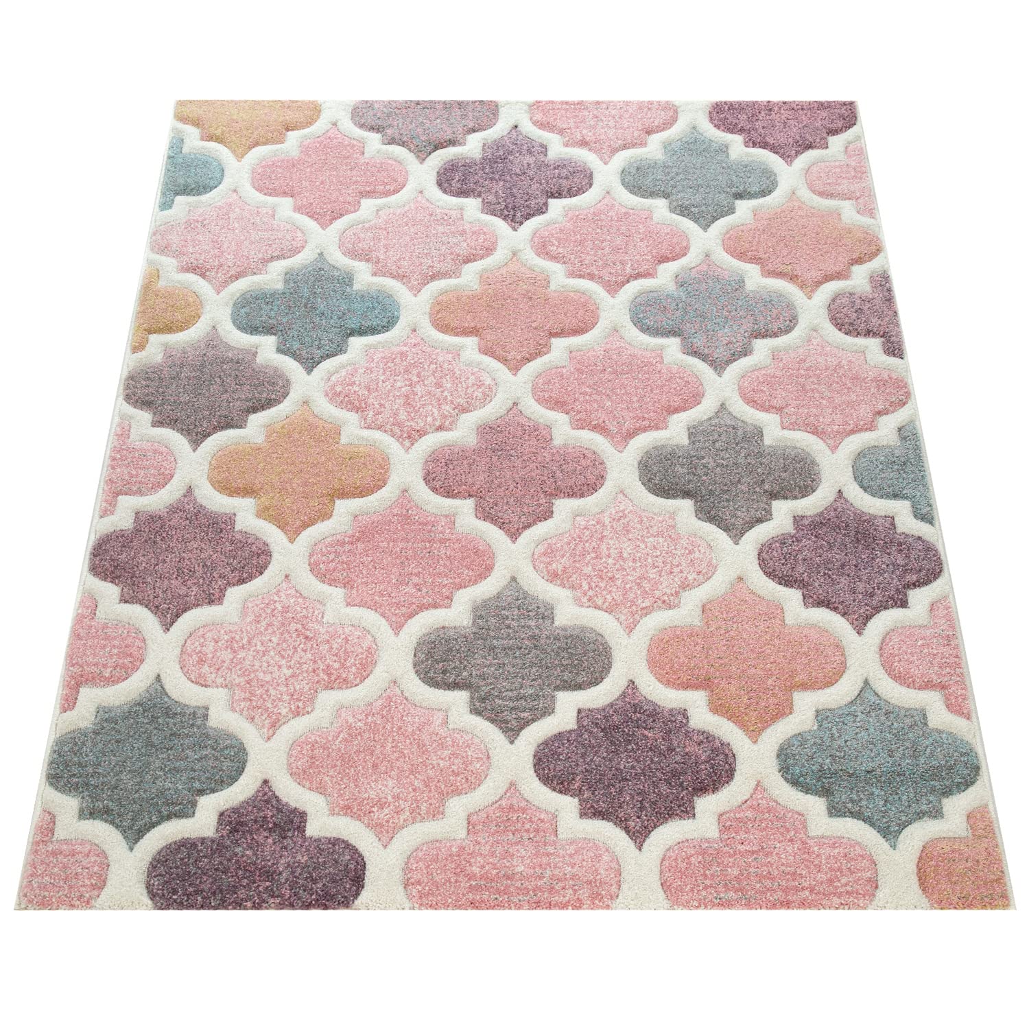 paco-home-orient-teppich-rosa-bunt-120x170-cm-pastell image 1