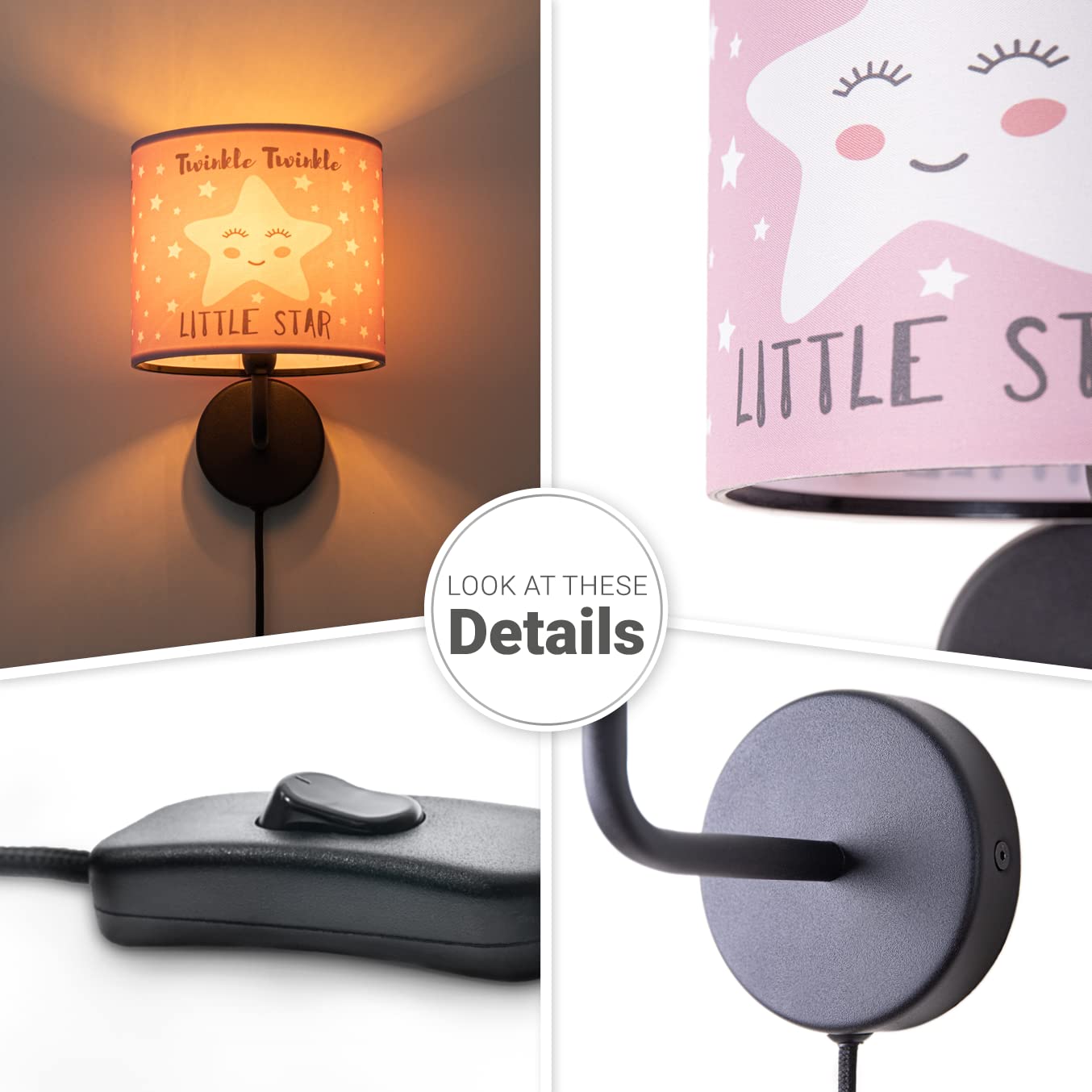 paco-home-volta-wandlampe-kinderzimmer-mond-sterne-wolken-e14 image 4