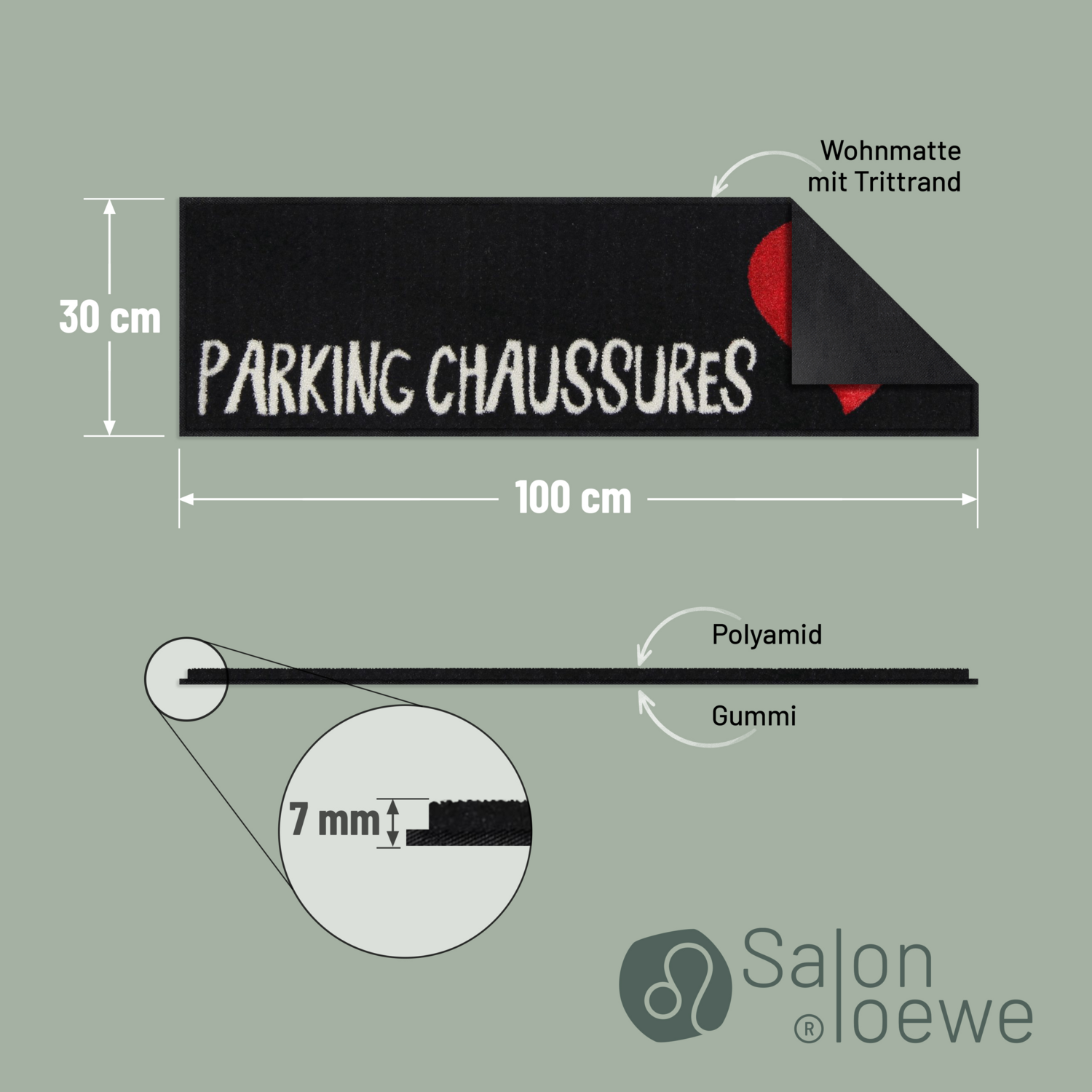 salonloewe-parking-coeur-minimatte-30-x-100-cm-waschbare-fu-matte-schwarz-rot image 4