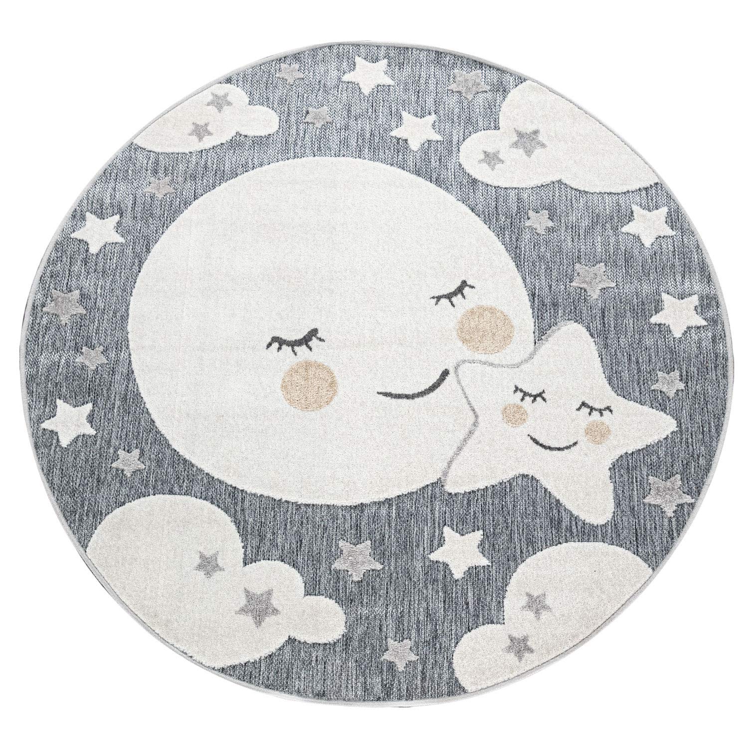 paco-home-kinderteppich-mond-grau-rund-120-cm image 6