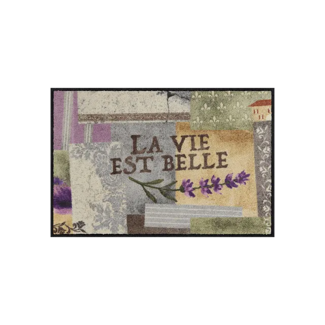 salonloewe-la-vie-est-belle-l-ufer-50-x-75-cm-florale-fu-matte-in-beige-und-grau image 1